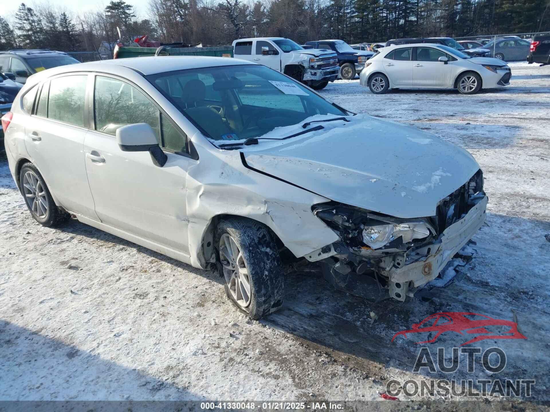 SUBARU IMPREZA 2012 - JF1GPAC6XCH216529