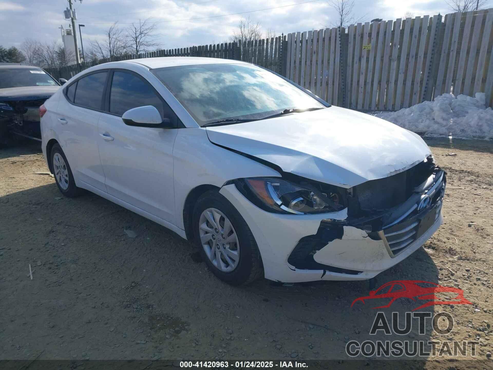 HYUNDAI ELANTRA 2018 - 5NPD74LF6JH398422