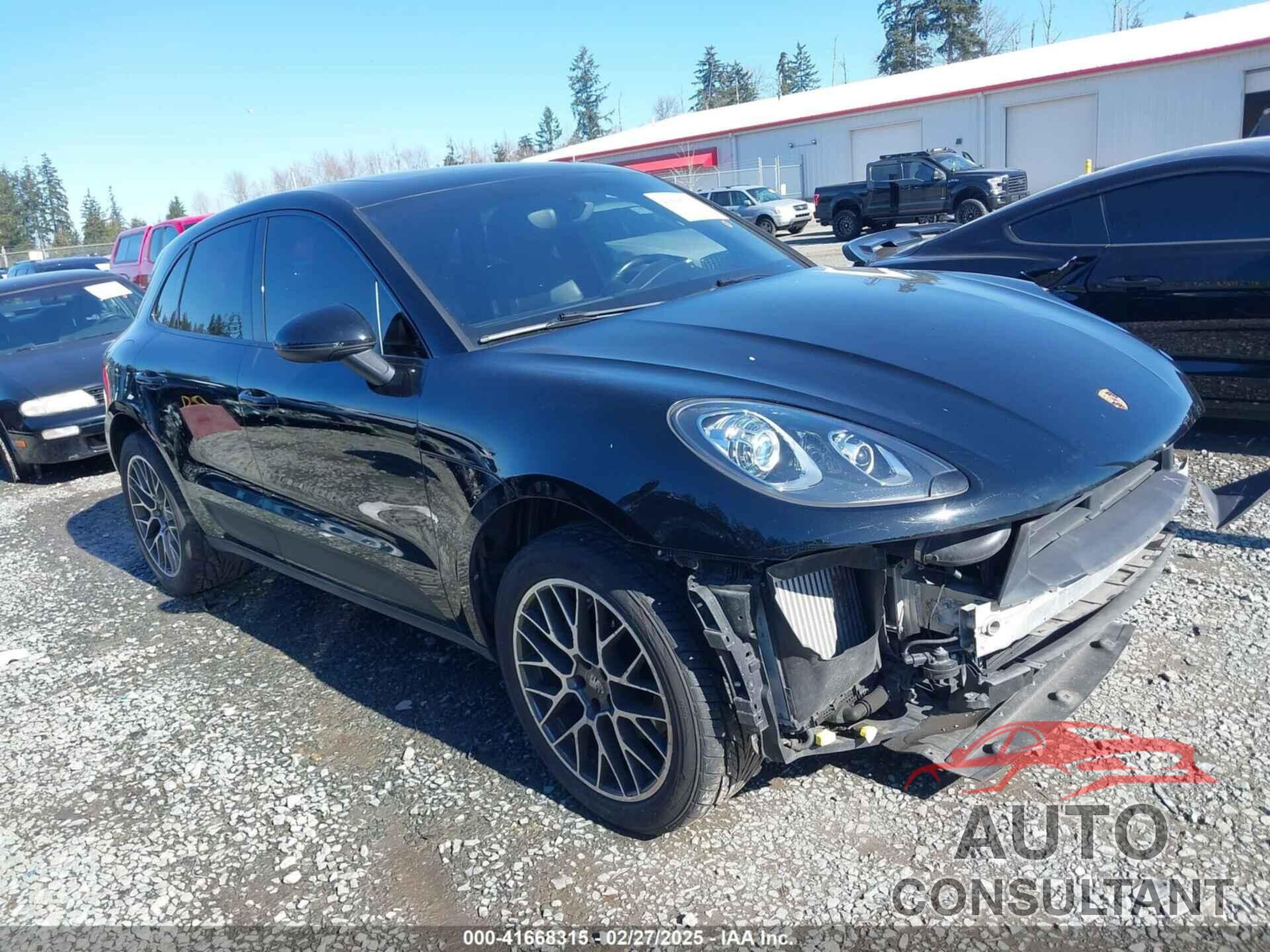 PORSCHE MACAN 2016 - WP1AB2A56GLB45054