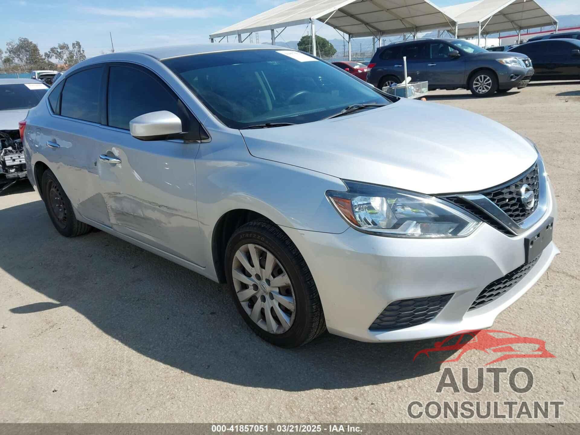 NISSAN SENTRA 2016 - 3N1AB7APXGY292407