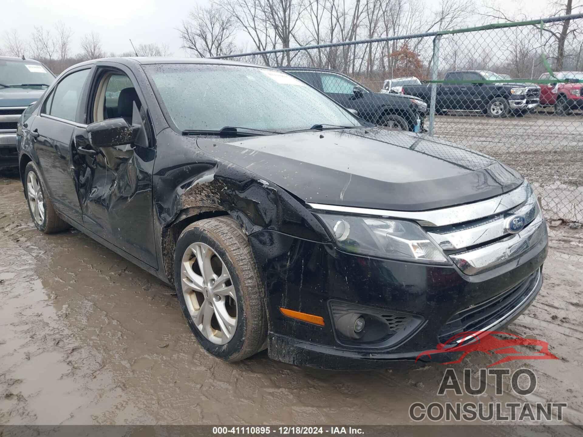 FORD FUSION 2012 - 3FAHP0HA5CR135867