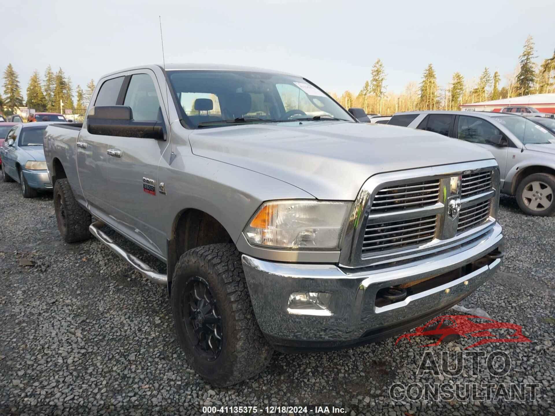 DODGE RAM 2500 2010 - 3D7UT2CL1AG121150