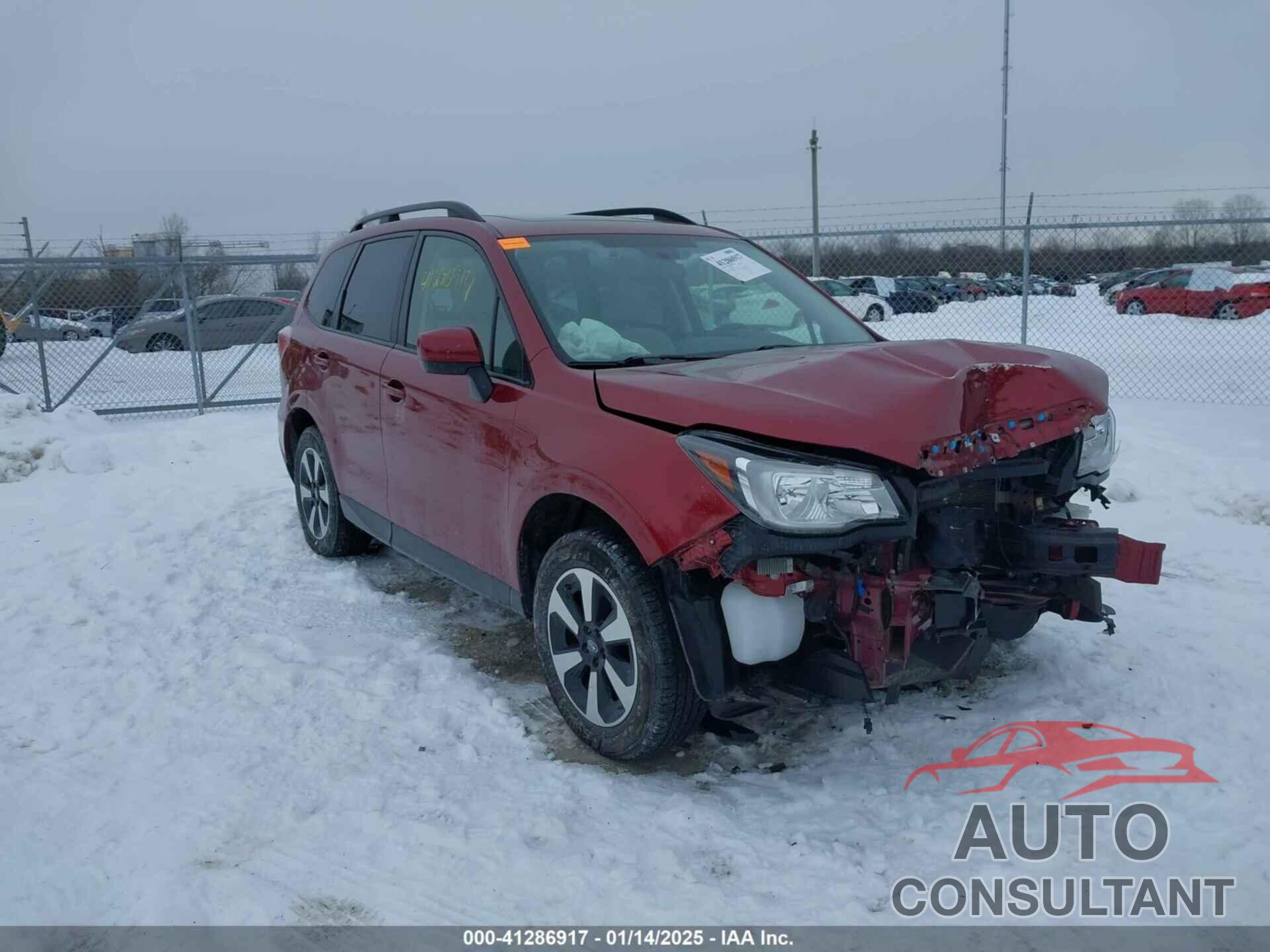 SUBARU FORESTER 2018 - JF2SJAGC9JH477722