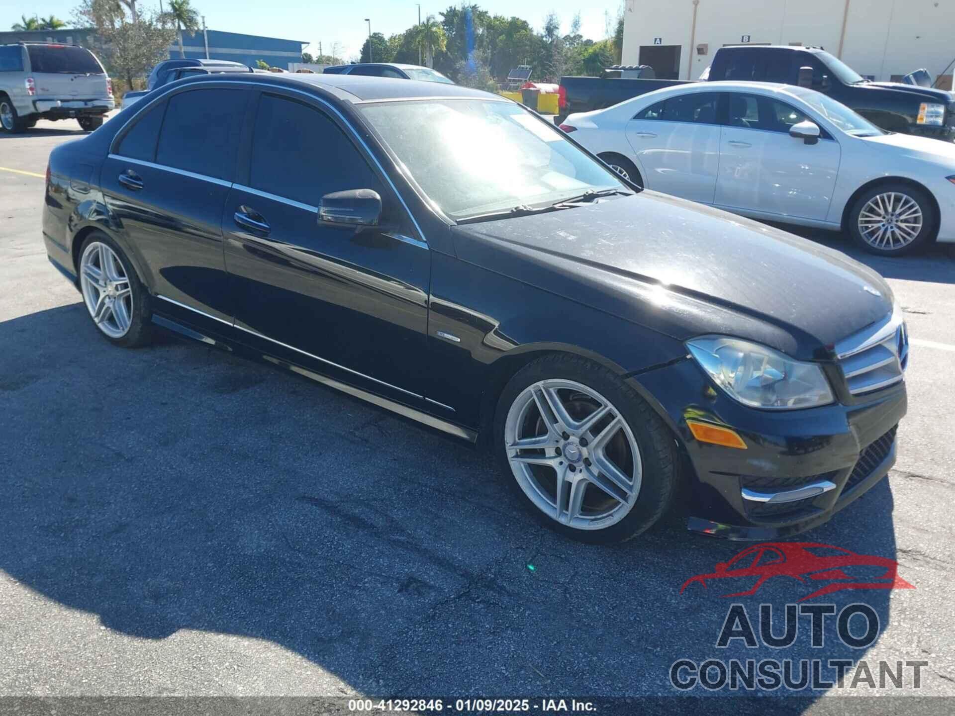 MERCEDES-BENZ C 250 2012 - WDDGF4HB0CR195601