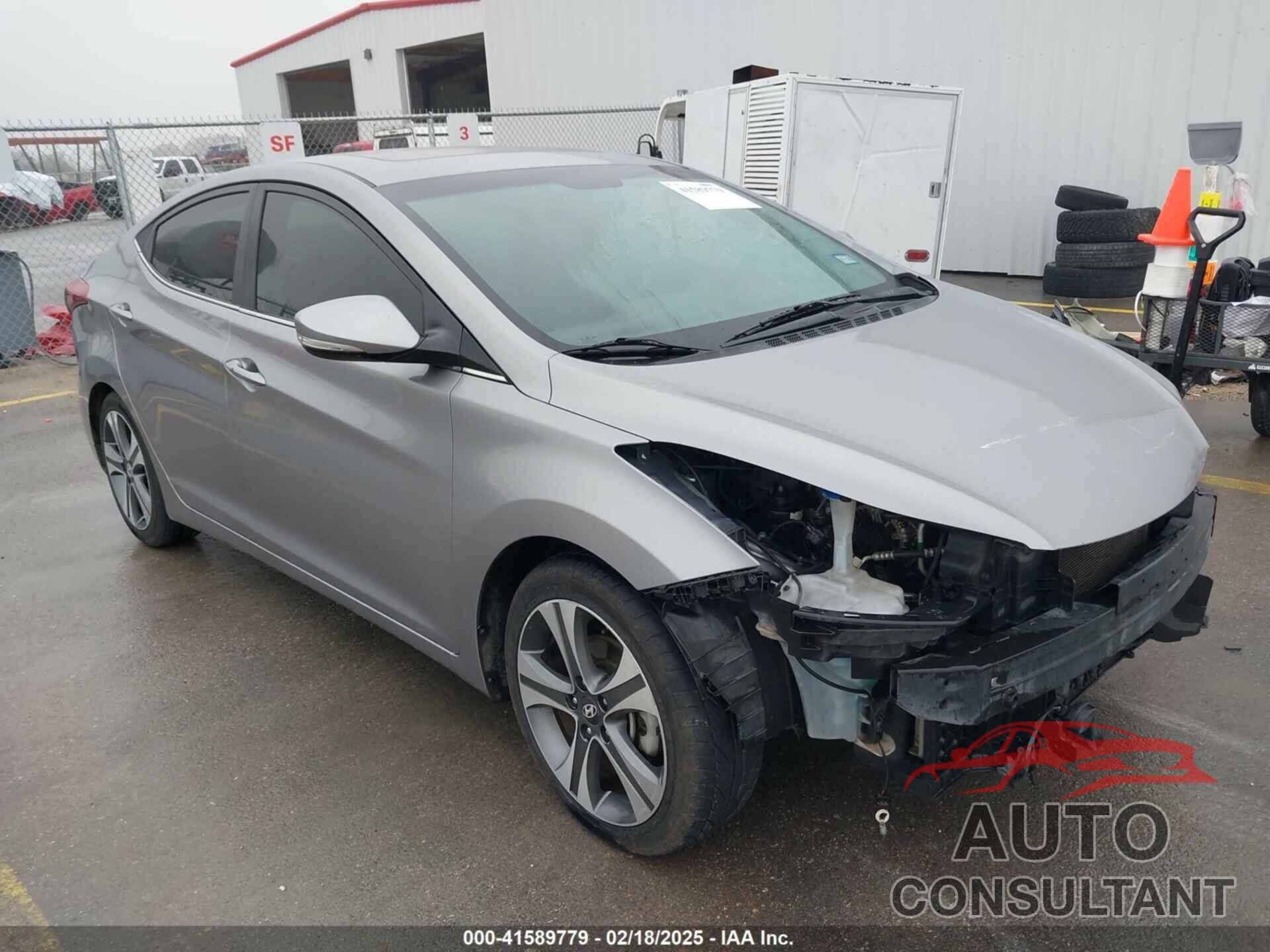 HYUNDAI ELANTRA 2015 - KMHDH4AH3FU305088