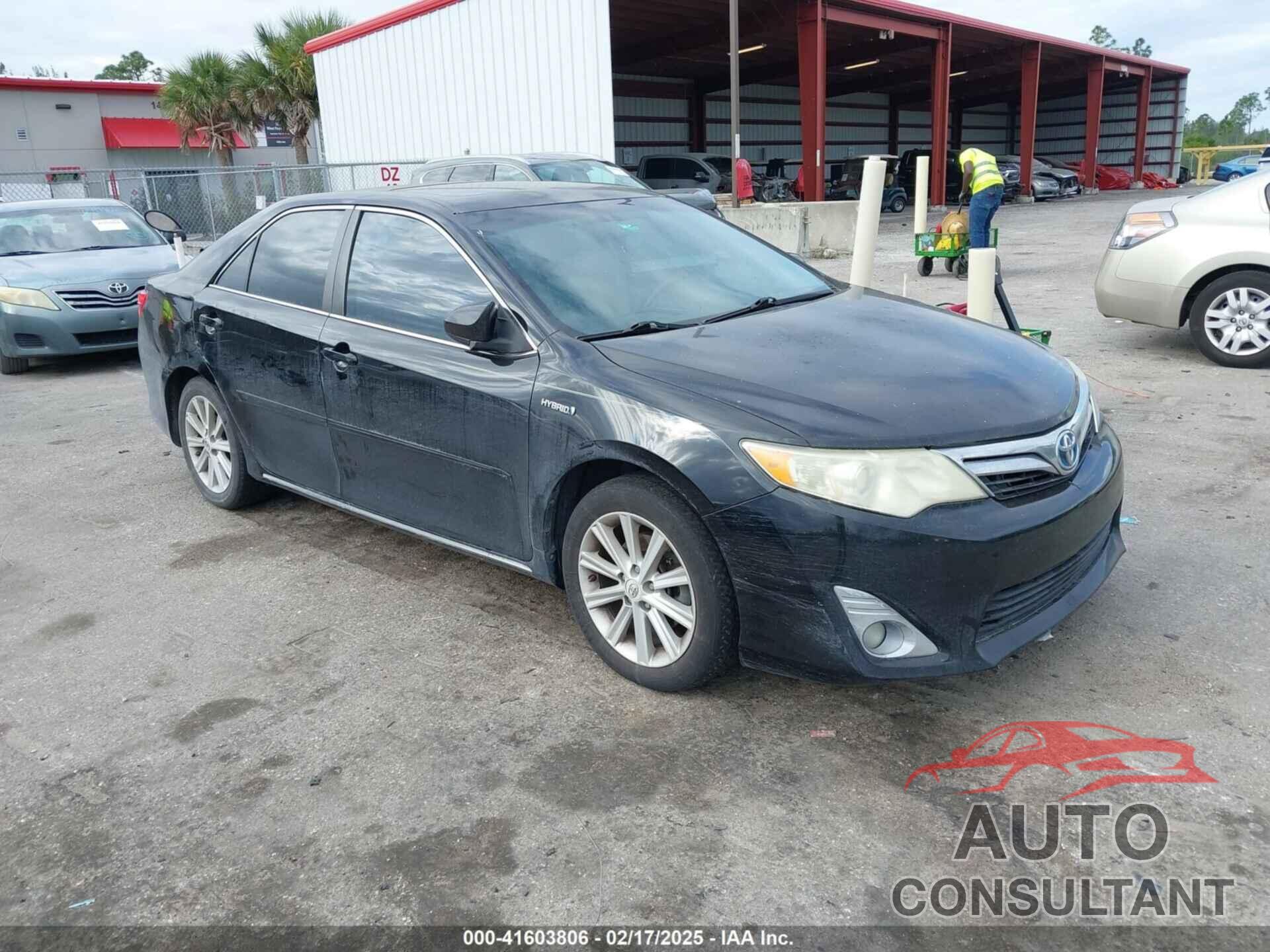 TOYOTA CAMRY HYBRID 2012 - 4T1BD1FK4CU018876