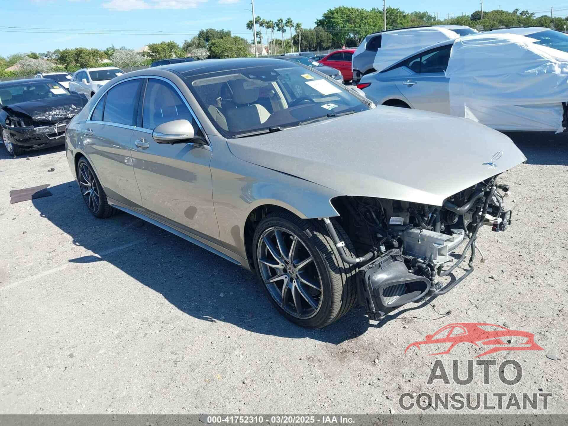 MERCEDES-BENZ S 560 2019 - WDDUG8DB2KA483775