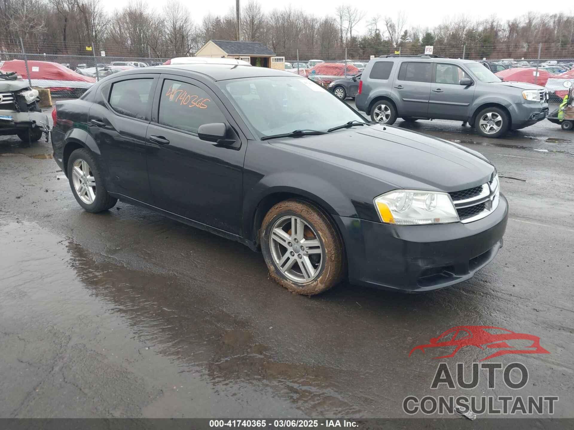 DODGE AVENGER 2012 - 1C3CDZCB5CN280383