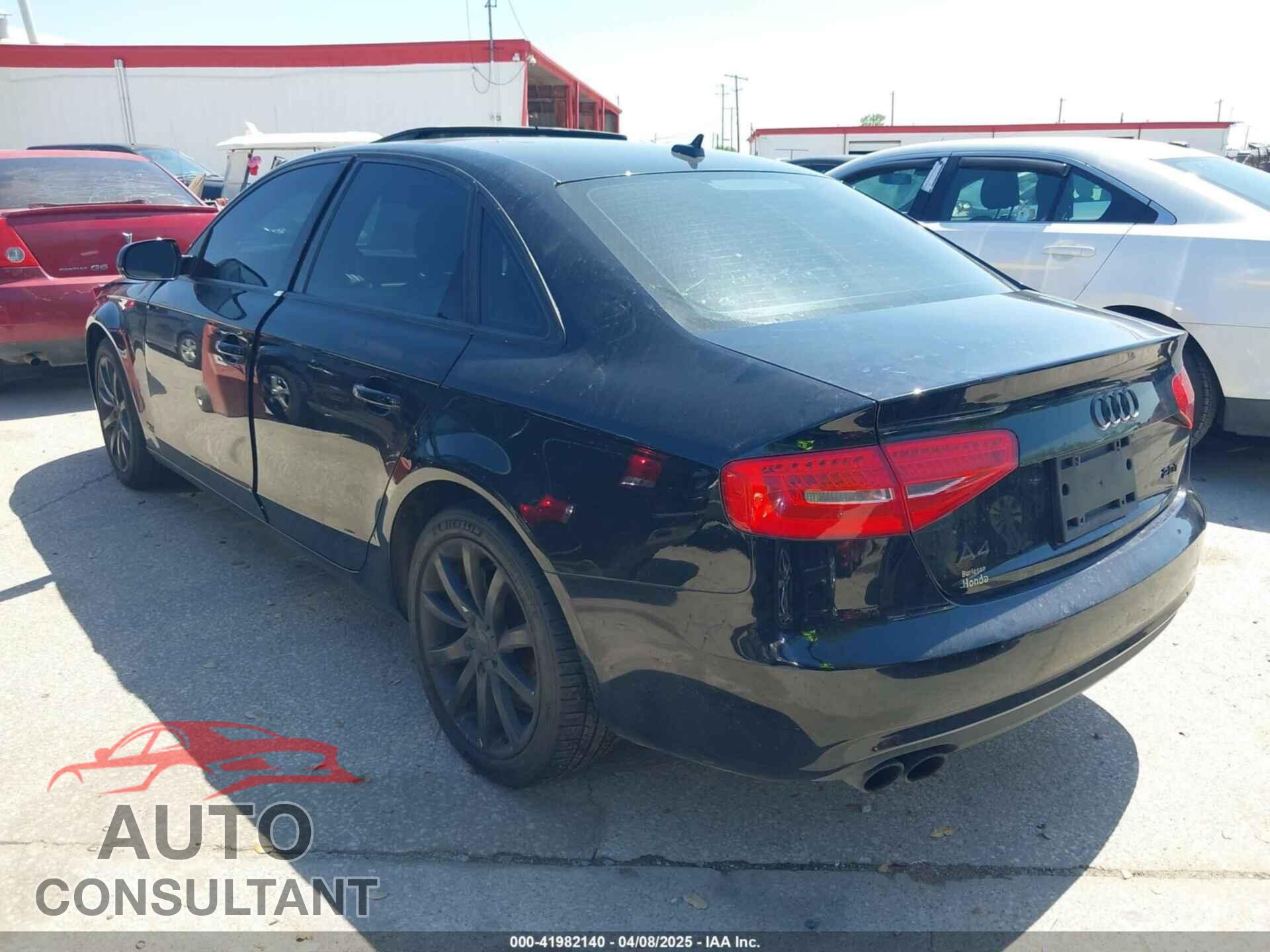 AUDI A4 2013 - WAUEFAFLXDA164378