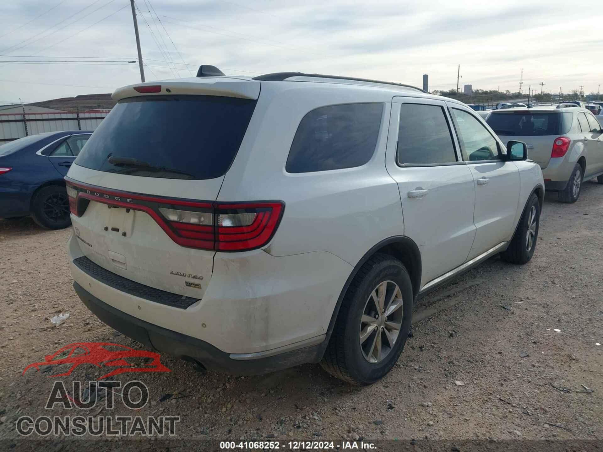 DODGE DURANGO 2015 - 1C4RDHDG1FC702160