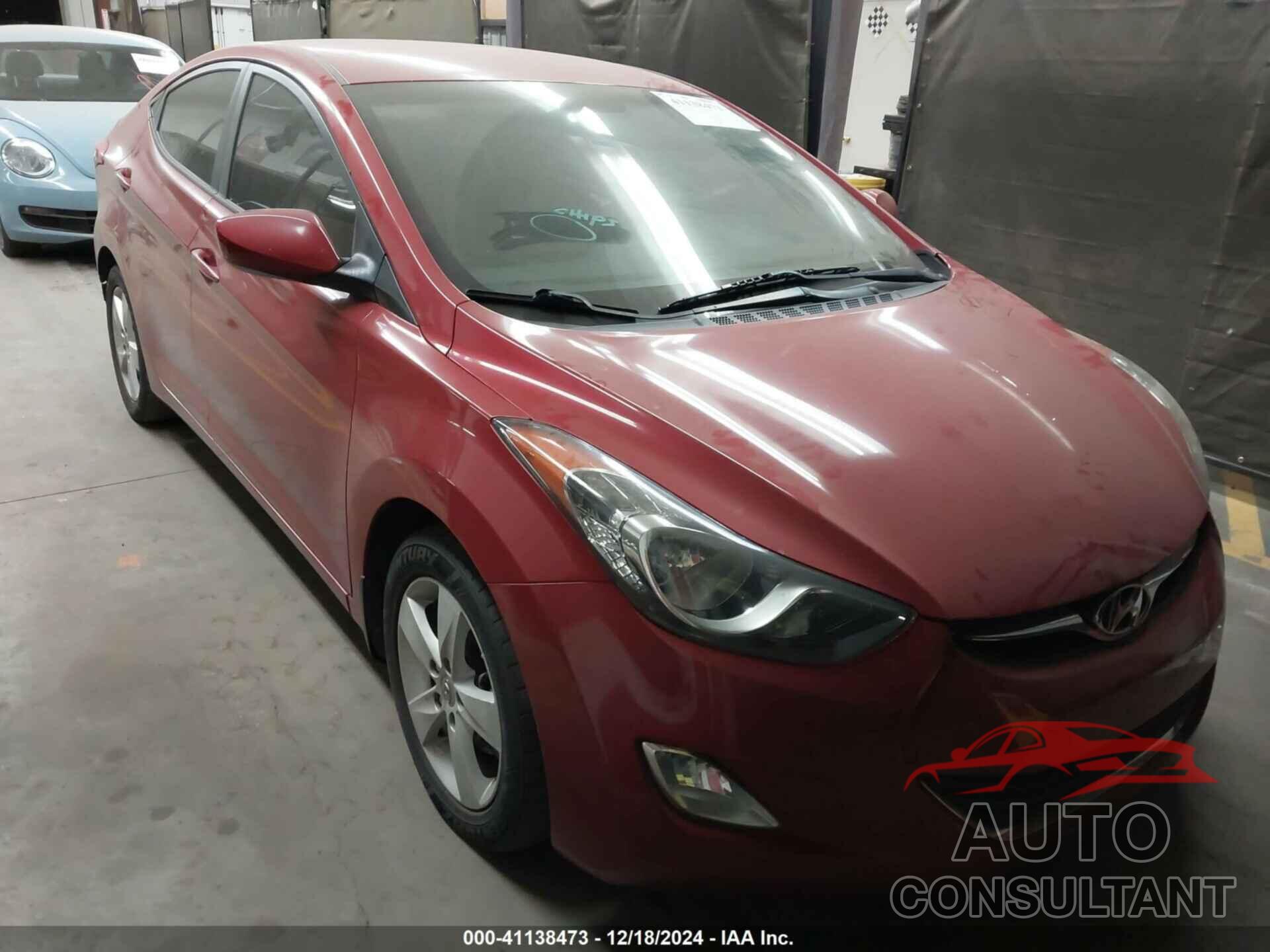 HYUNDAI ELANTRA 2013 - KMHDH4AE8DU937751