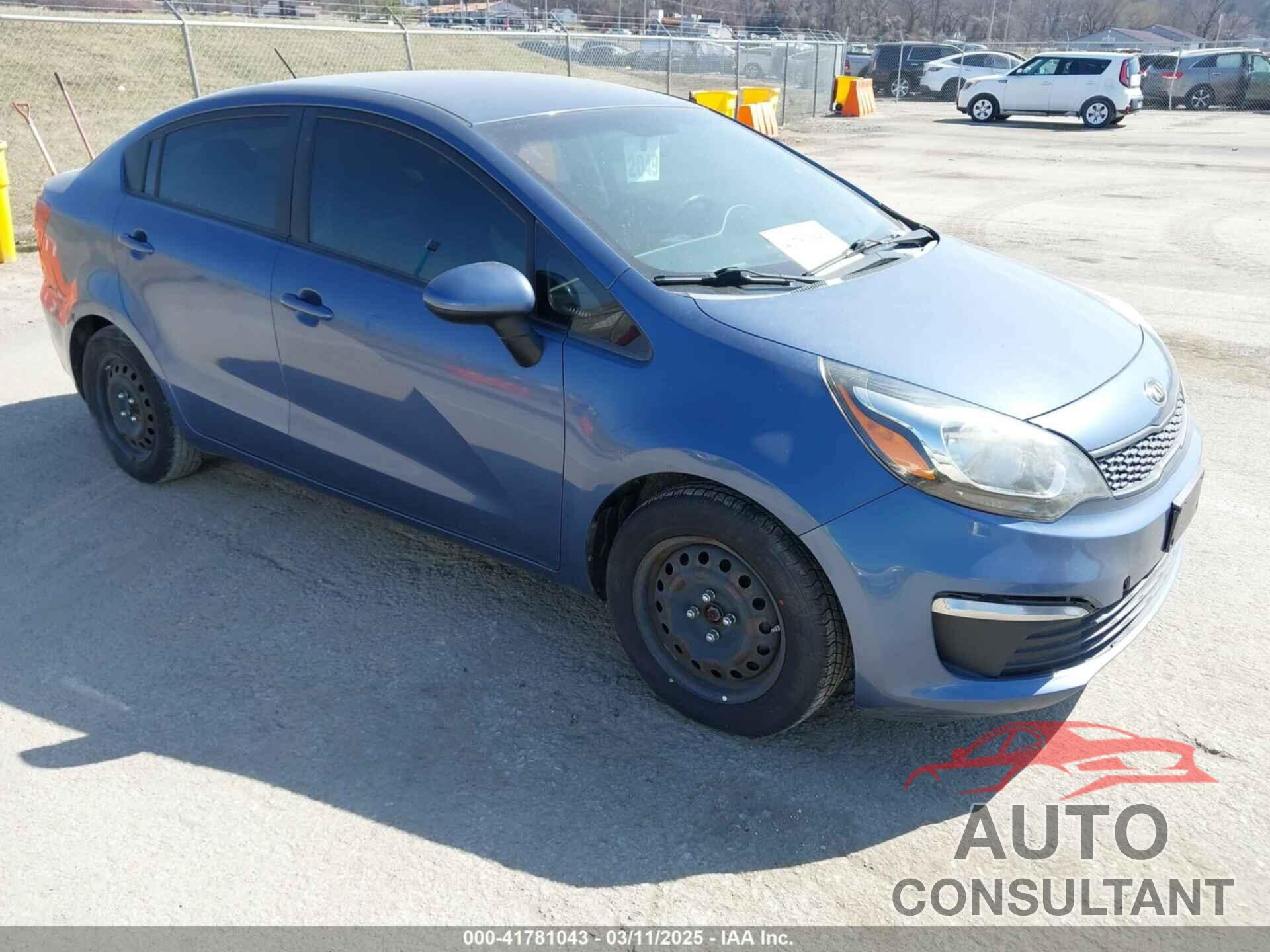 KIA RIO 2016 - KNADM4A34G6574370