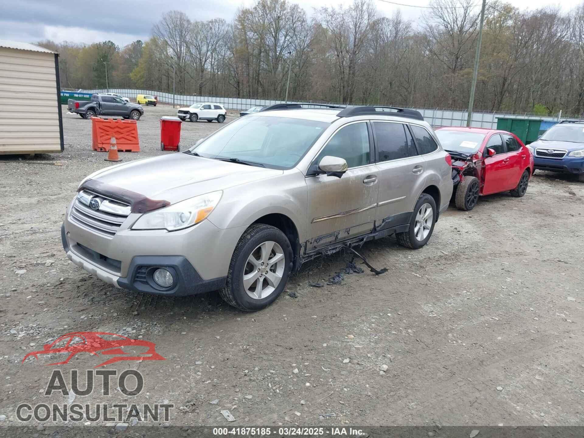 SUBARU OUTBACK 2014 - 4S4BRDNC3E2233693