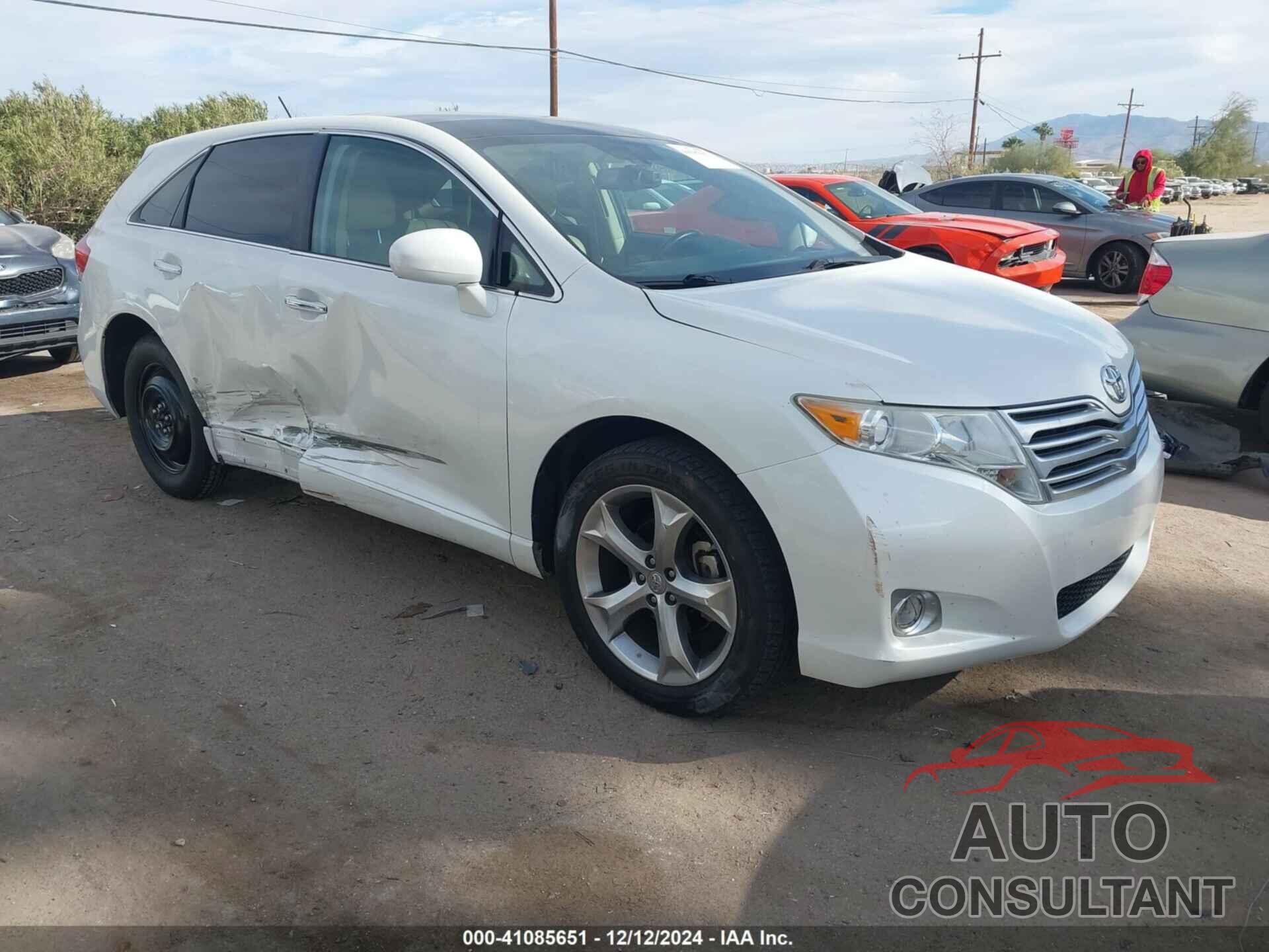 TOYOTA VENZA 2012 - 4T3BK3BB9CU065190
