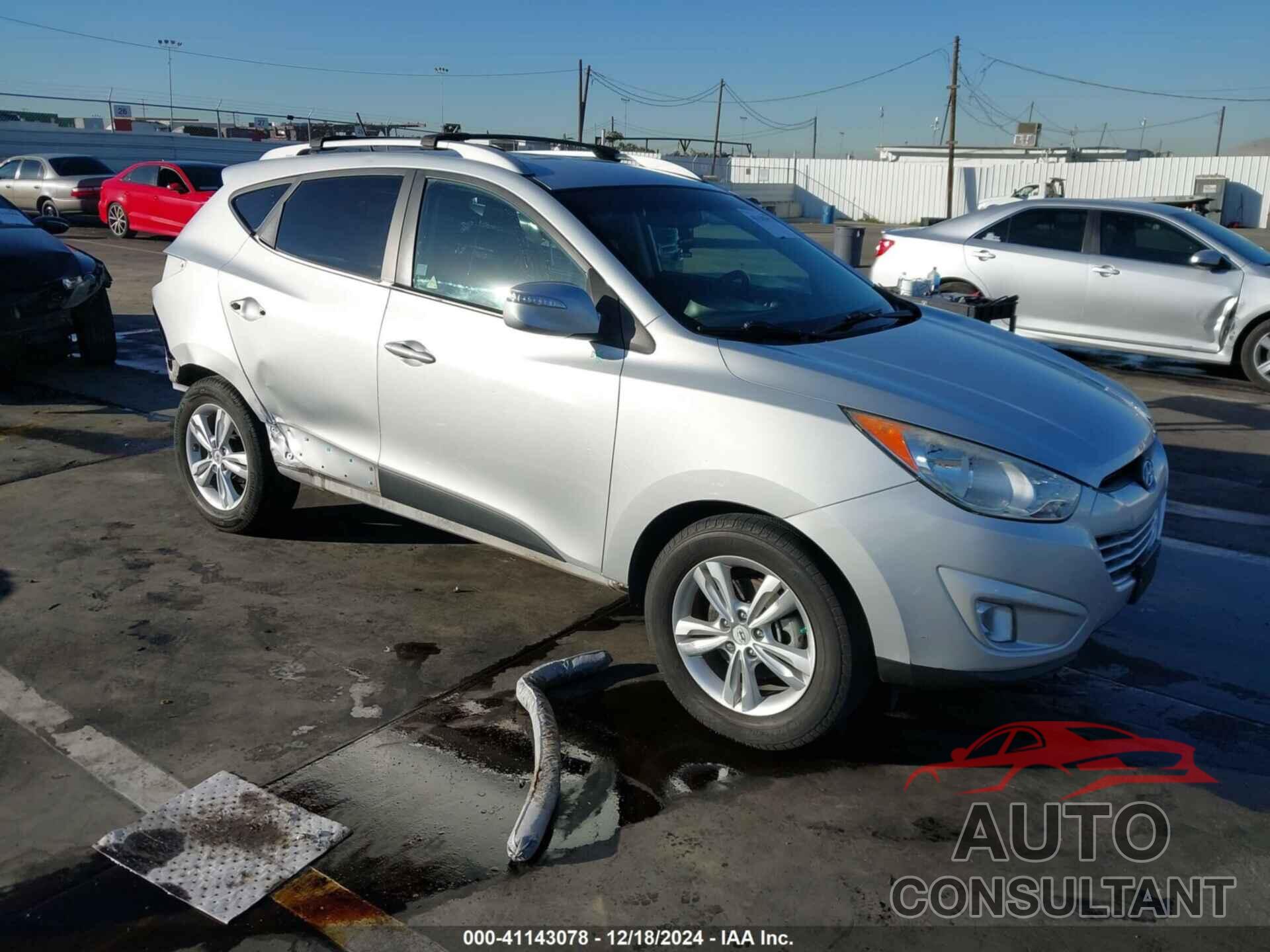 HYUNDAI TUCSON 2013 - KM8JU3AC5DU616466