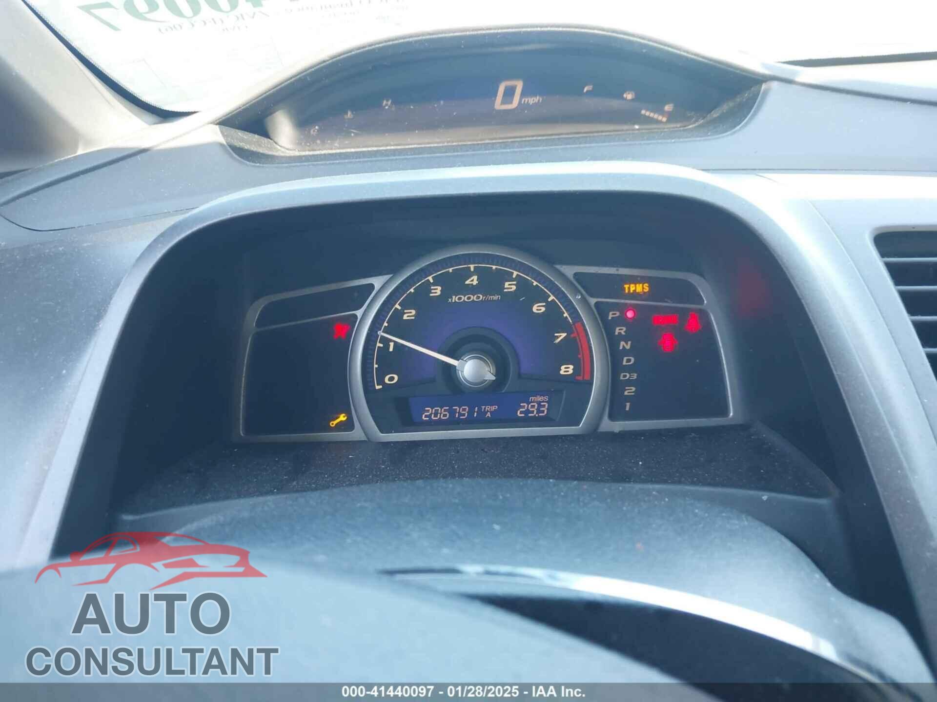 HONDA CIVIC 2009 - 2HGFA16509H309056