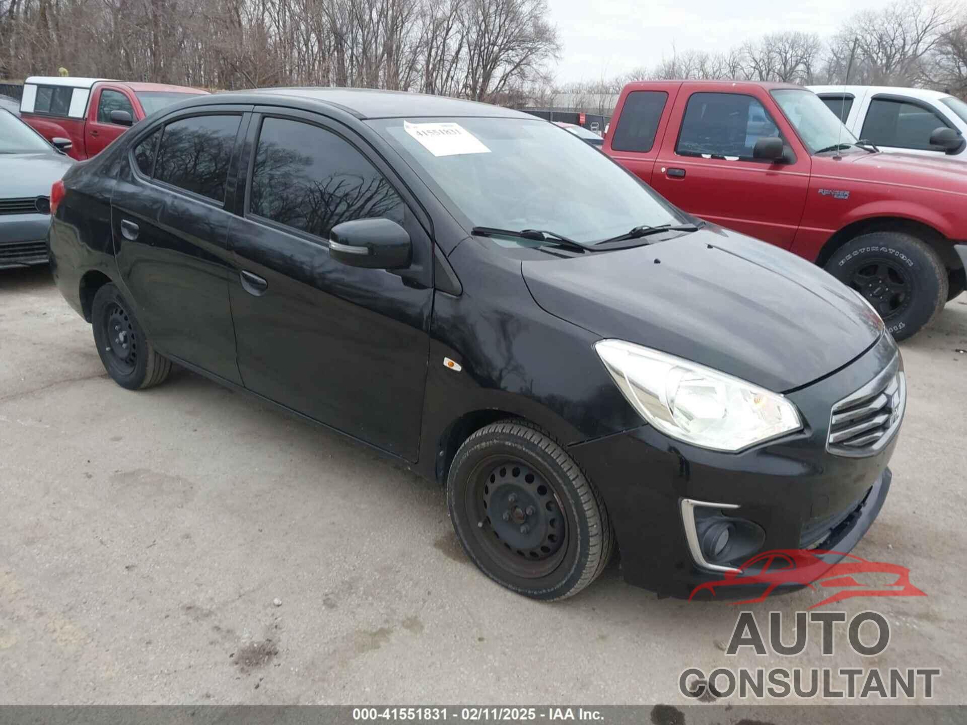 MITSUBISHI MIRAGE G4 2017 - ML32F3FJ8HHF06607