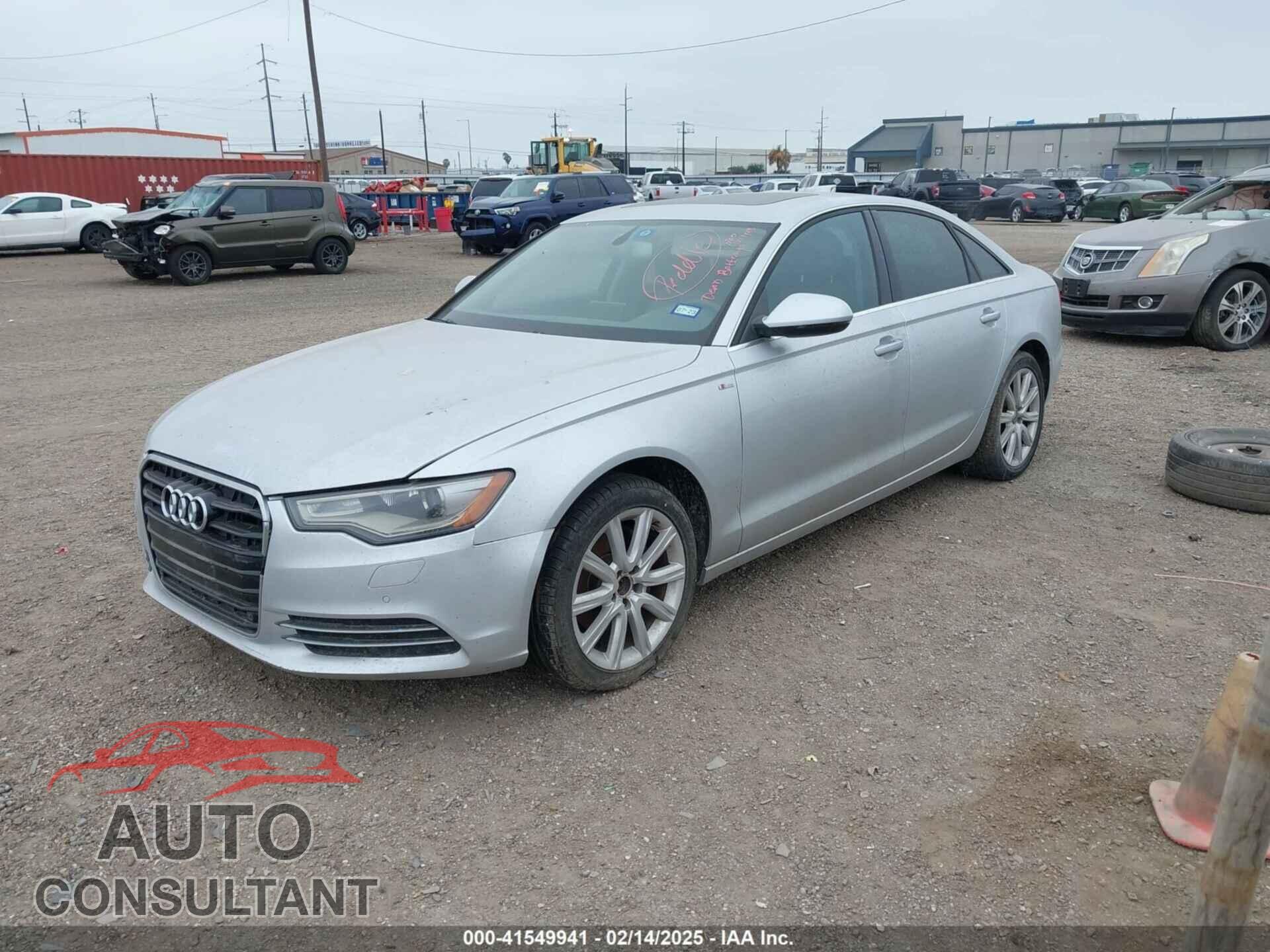 AUDI A6 2013 - WAUDFAFC3DN146941