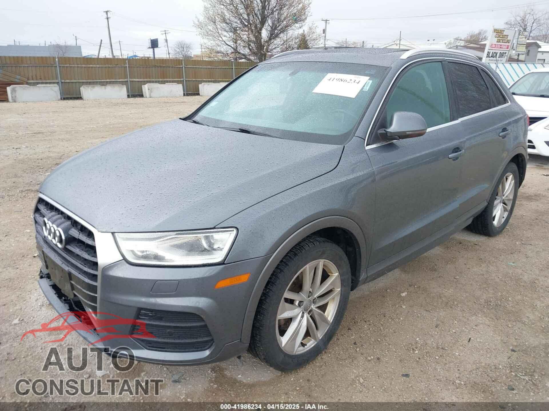 AUDI Q3 2016 - WA1BFCFS6GR010436