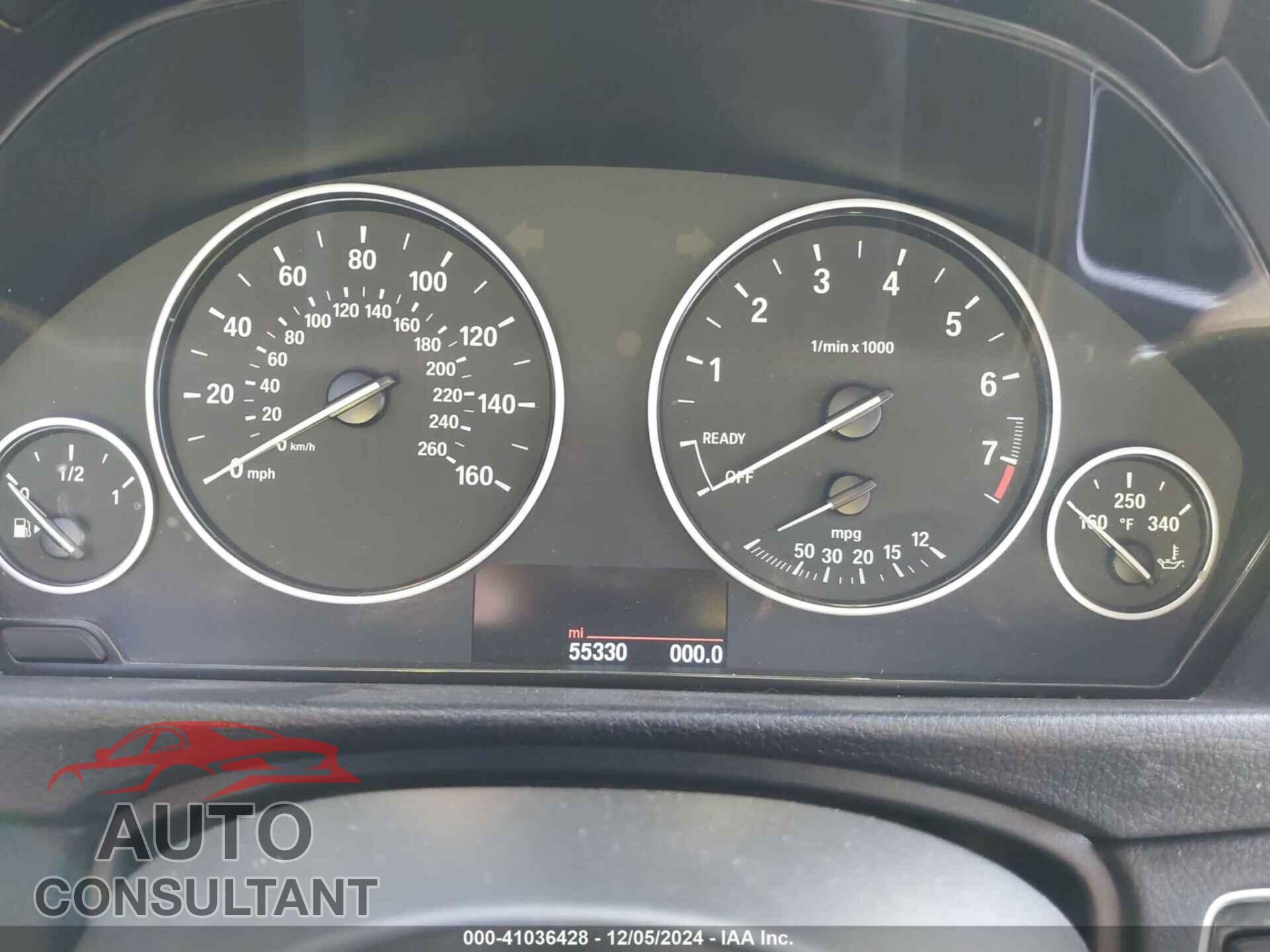 BMW 320I 2016 - WBA8E1G51GNU12482