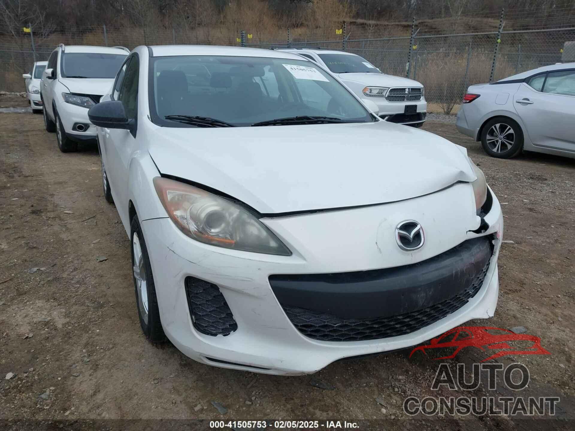 MAZDA MAZDA3 2012 - JM1BL1UF7C1557054