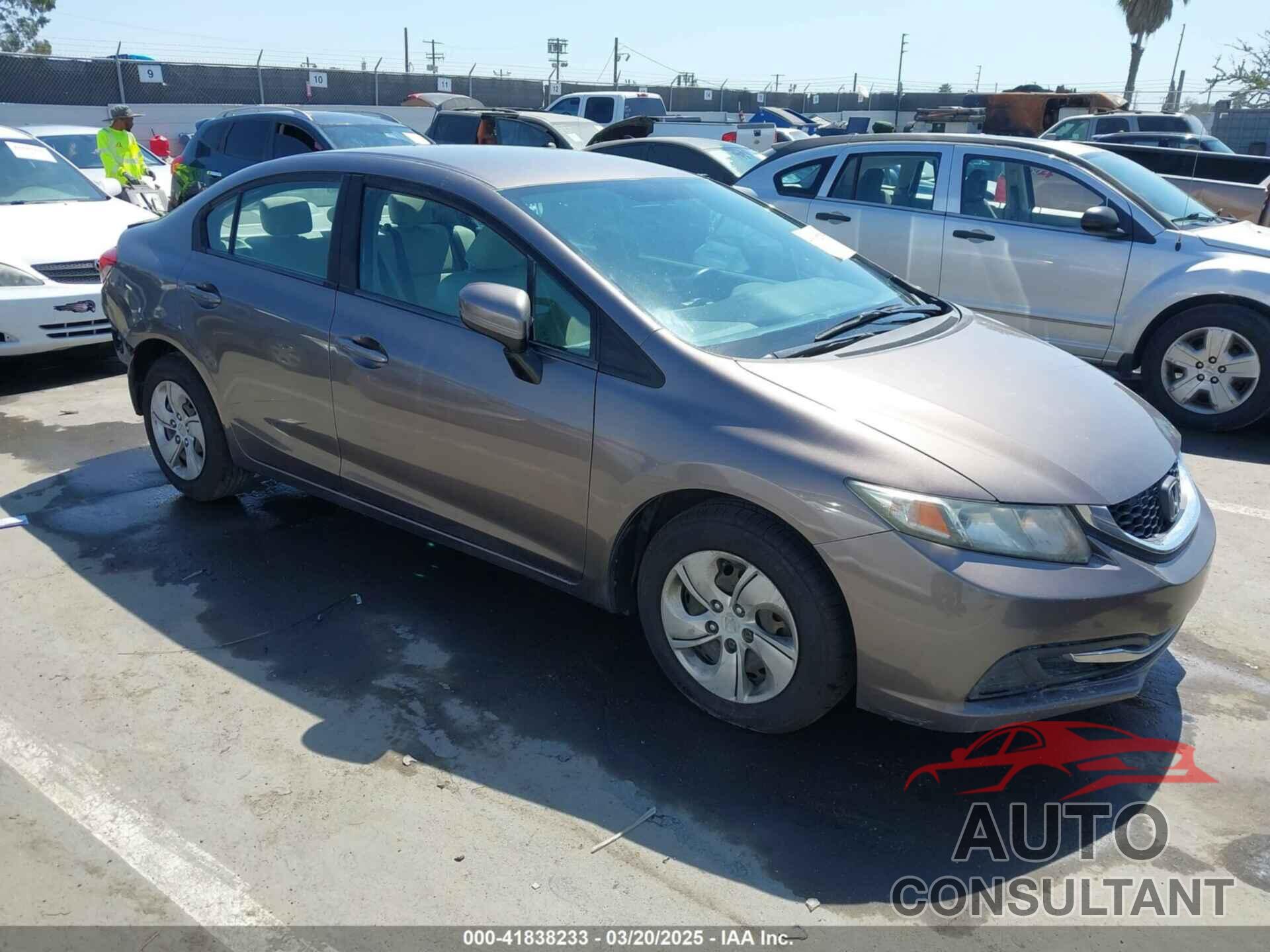 HONDA CIVIC 2014 - 19XFB2F53EE244114