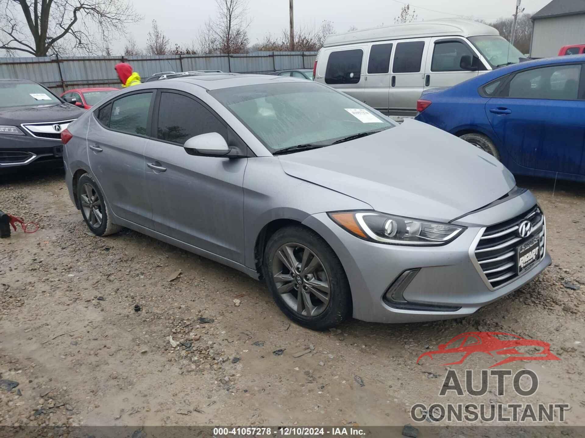 HYUNDAI ELANTRA 2017 - 5NPD84LF6HH194484