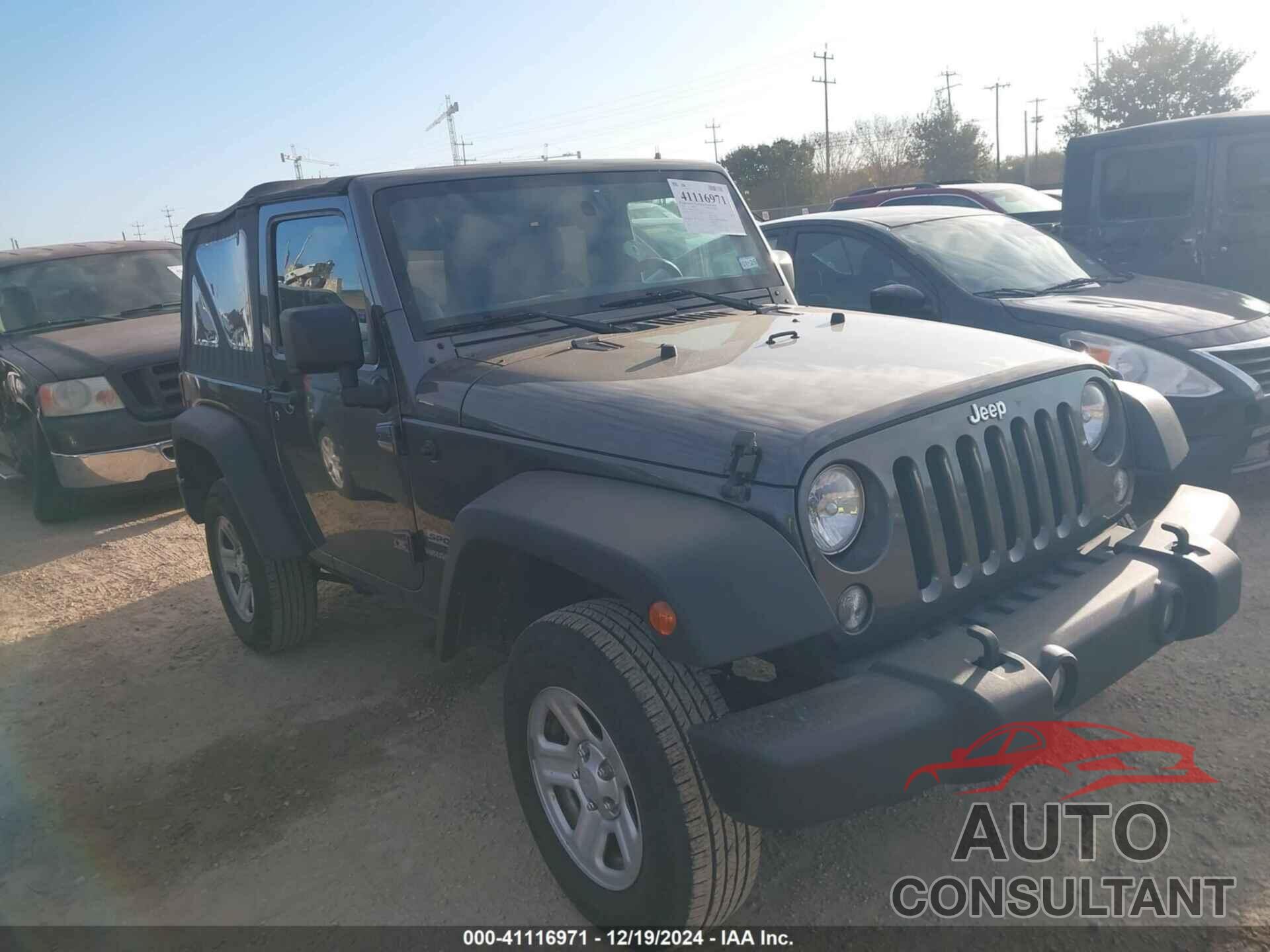 JEEP WRANGLER 2014 - 1C4AJWAG5EL201012