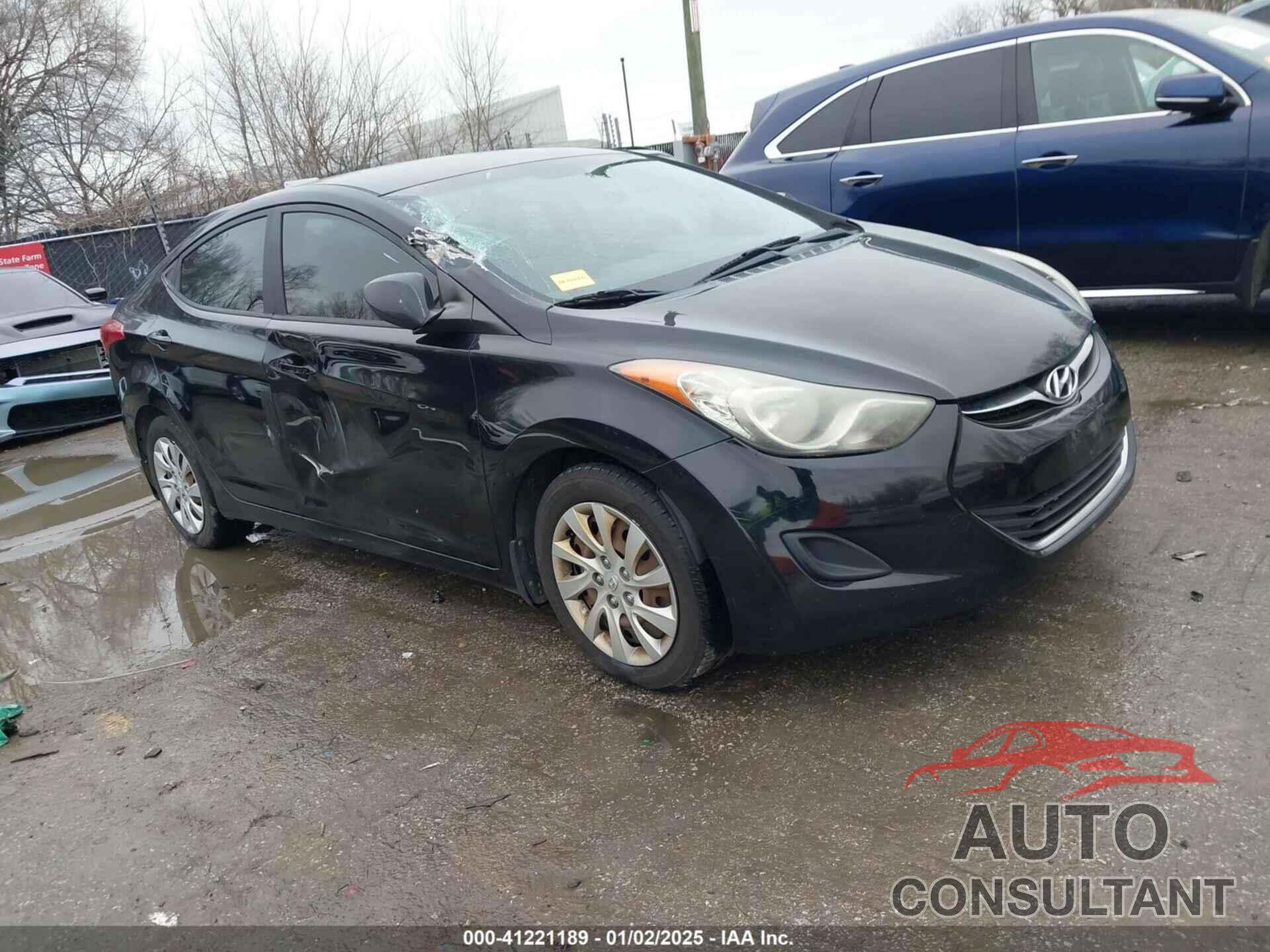 HYUNDAI ELANTRA 2013 - KMHDH4AE0DU567539