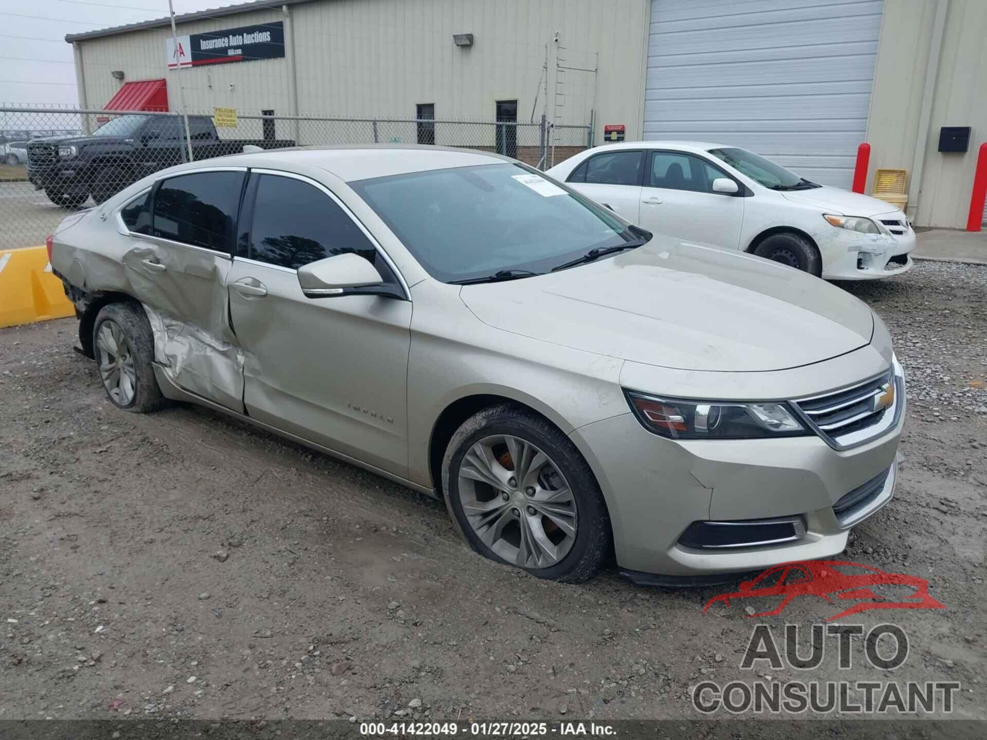 CHEVROLET IMPALA 2015 - 2G1125S37F9224246