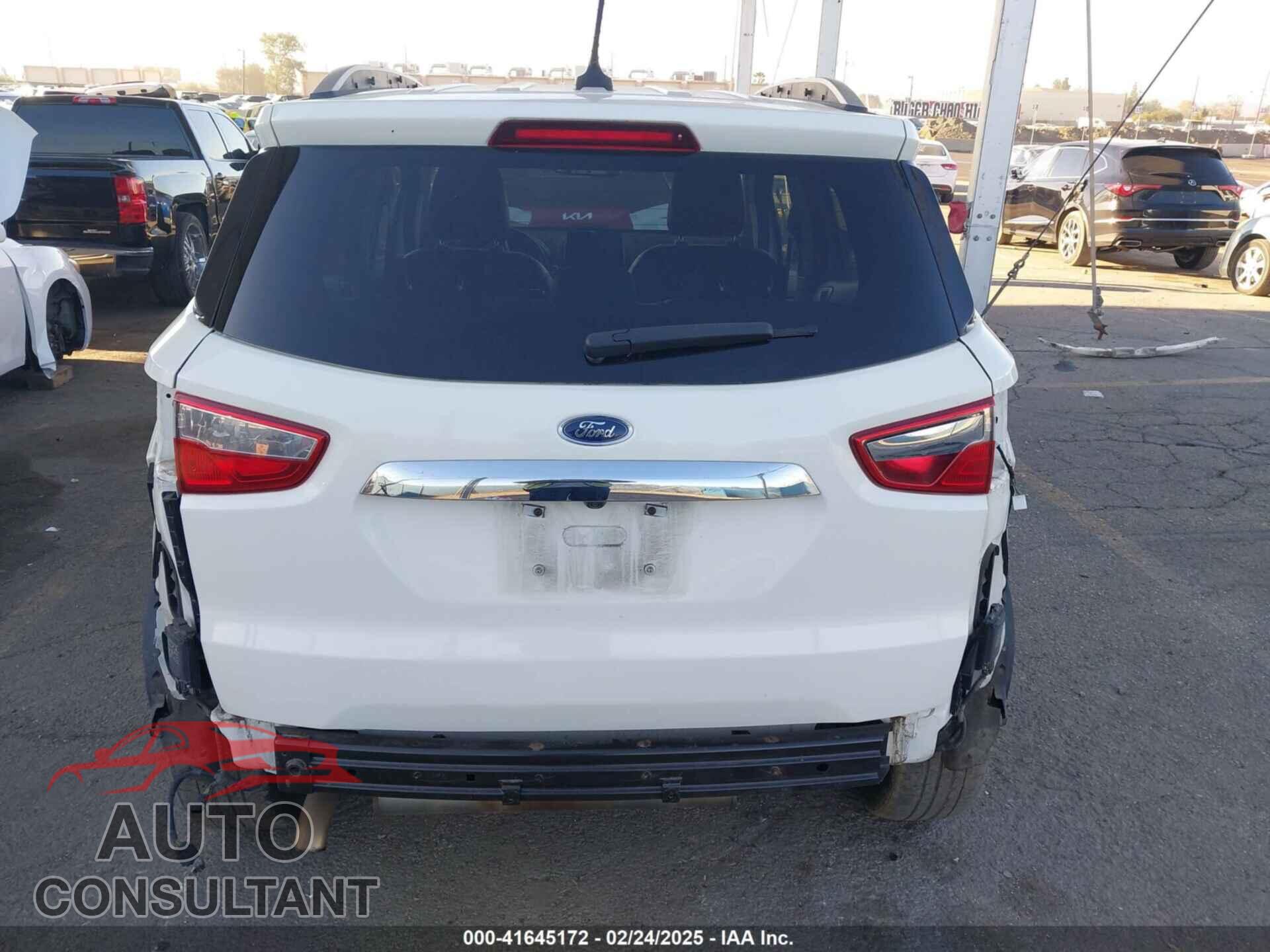 FORD ECOSPORT 2020 - MAJ6S3KL4LC362340