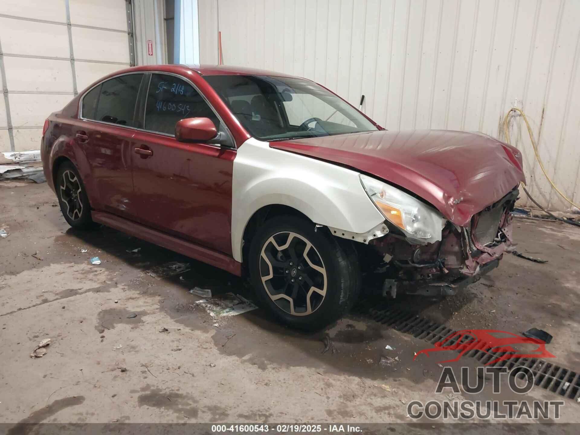 SUBARU LEGACY 2011 - 4S3BMBC6XB3211507