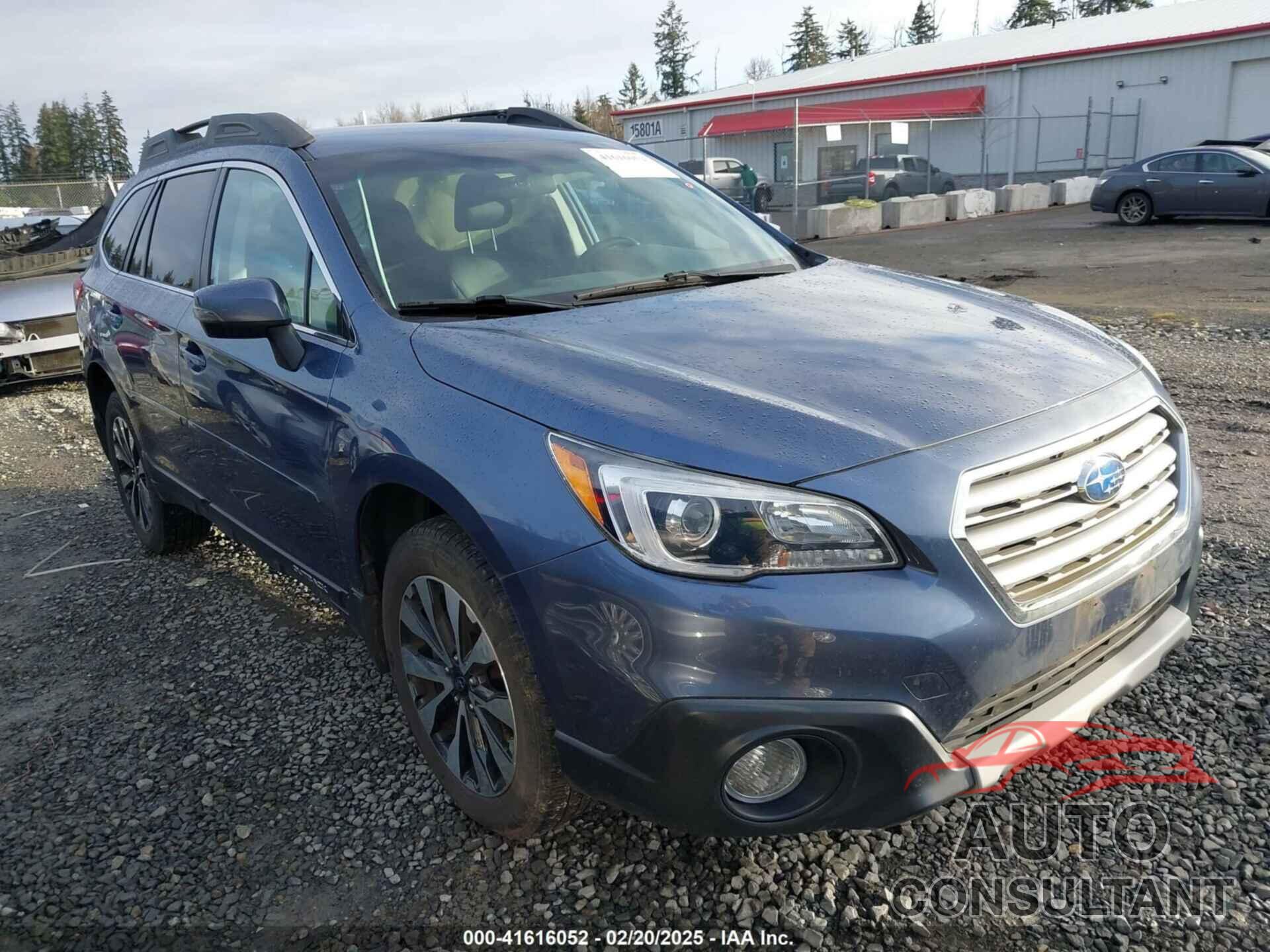 SUBARU OUTBACK 2016 - 4S4BSEJC5G3215984