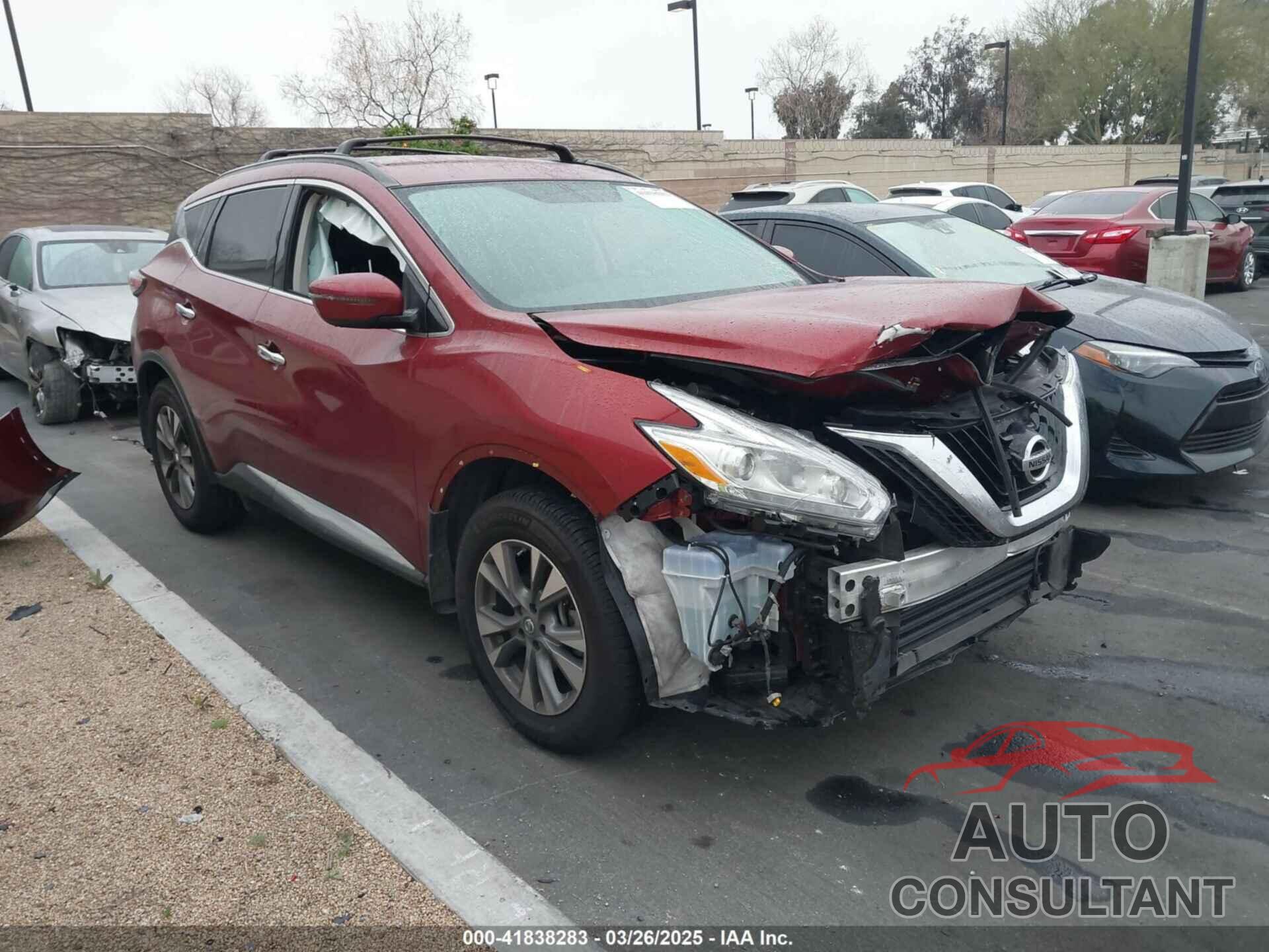 NISSAN MURANO 2017 - 5N1AZ2MG9HN107961