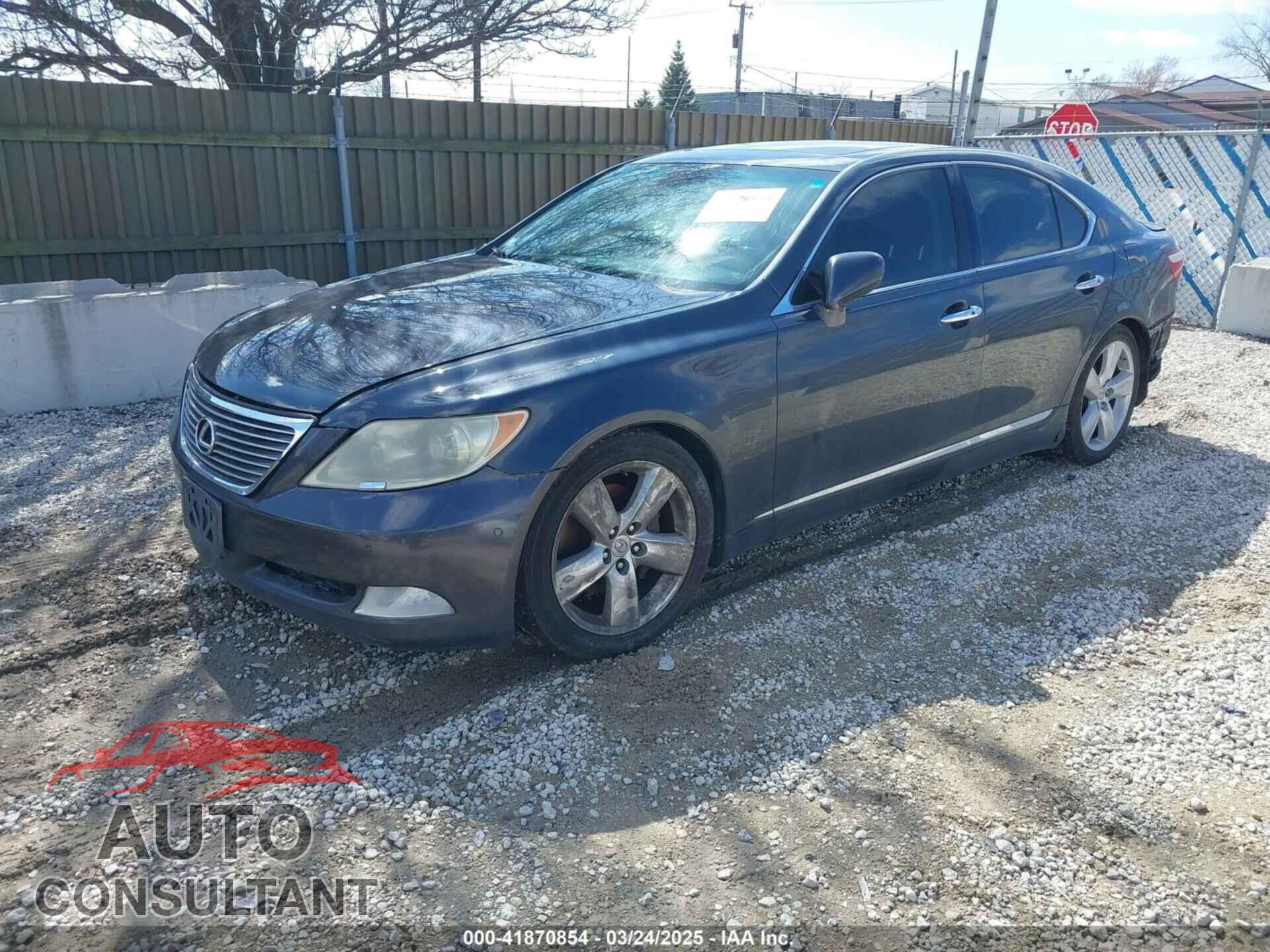 LEXUS LS 460 2009 - JTHBL46F695087887