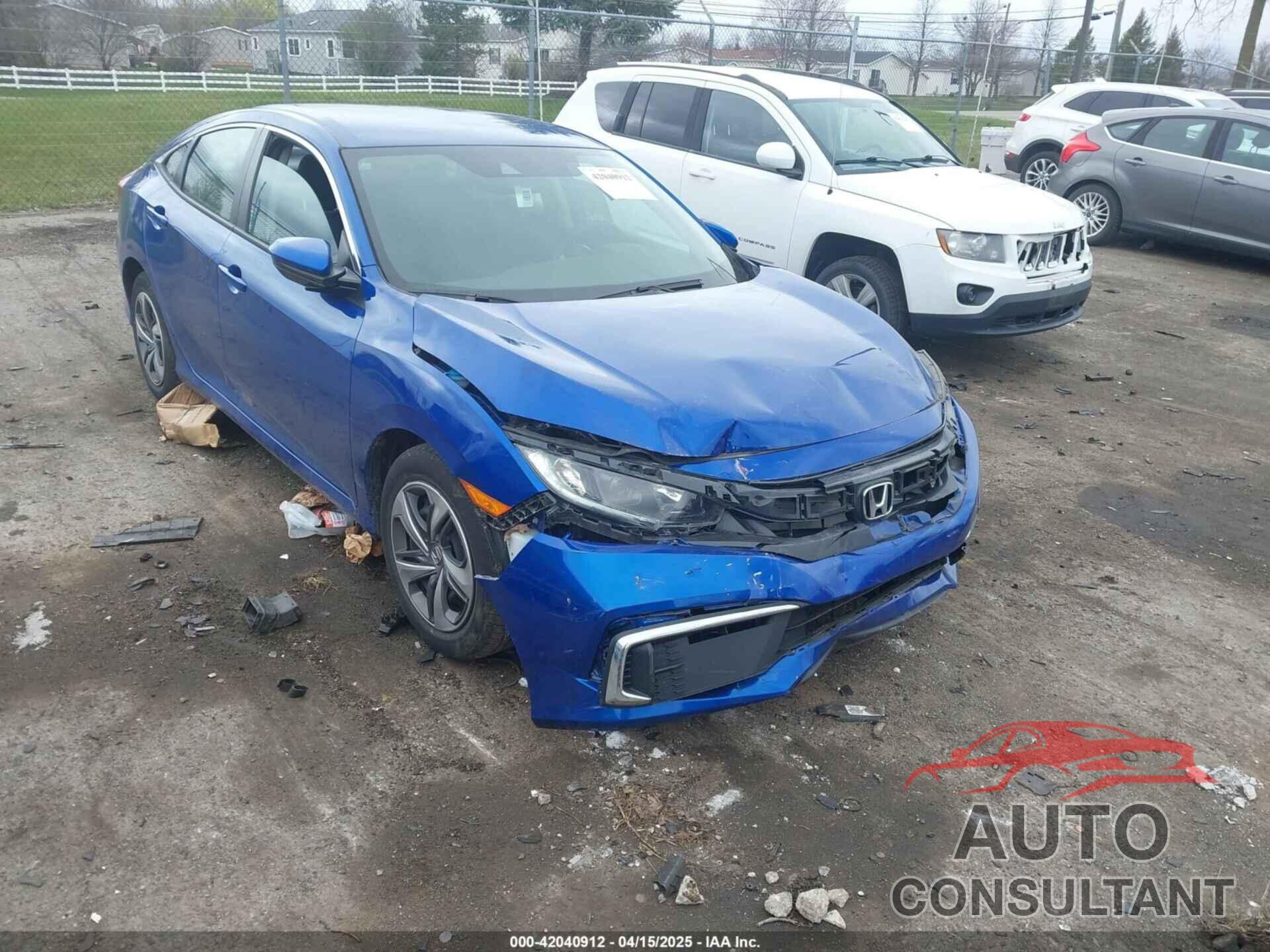 HONDA CIVIC 2020 - 2HGFC2F61LH584452
