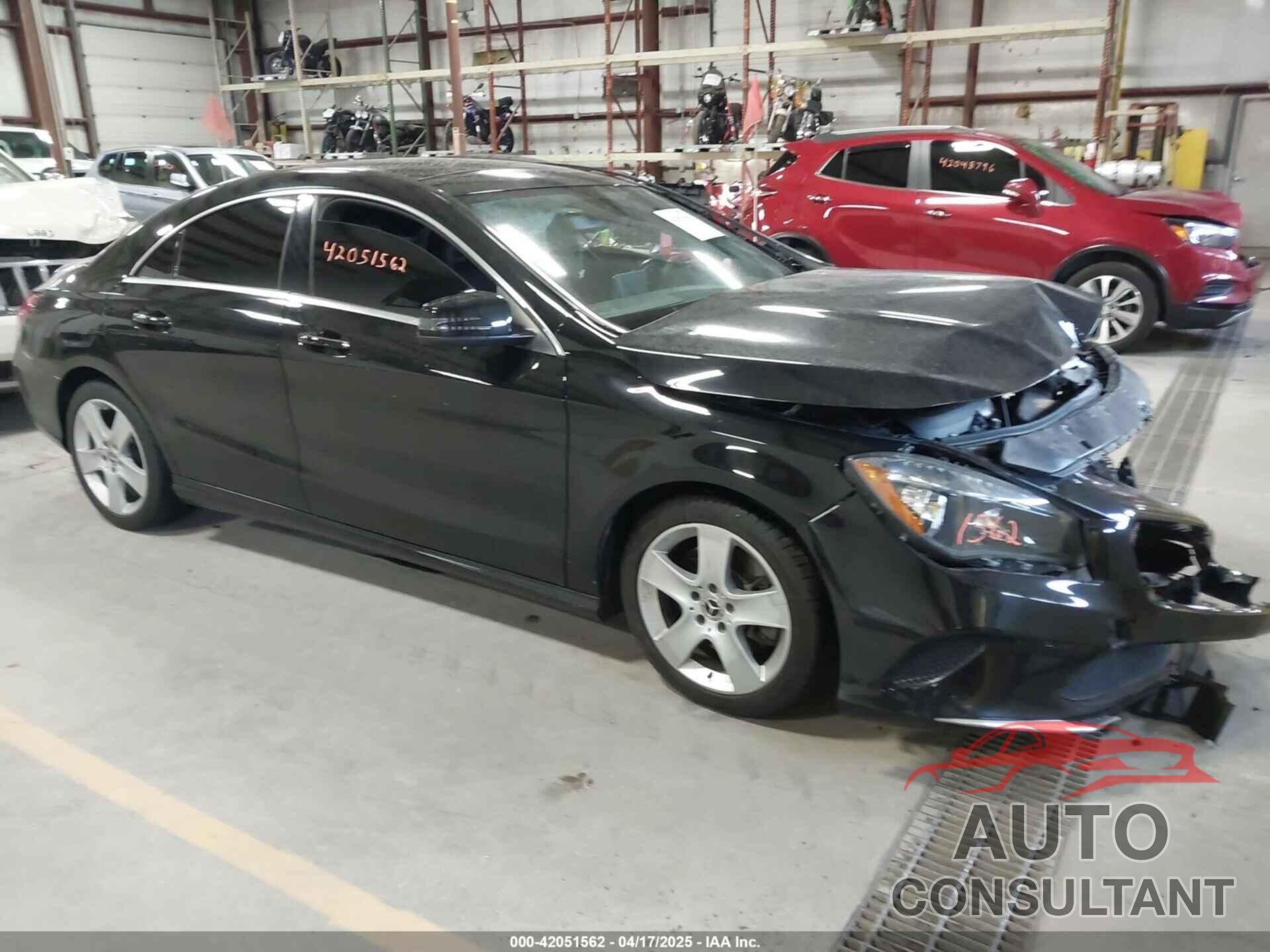 MERCEDES-BENZ CLA 250 2018 - WDDSJ4GB2JN658708