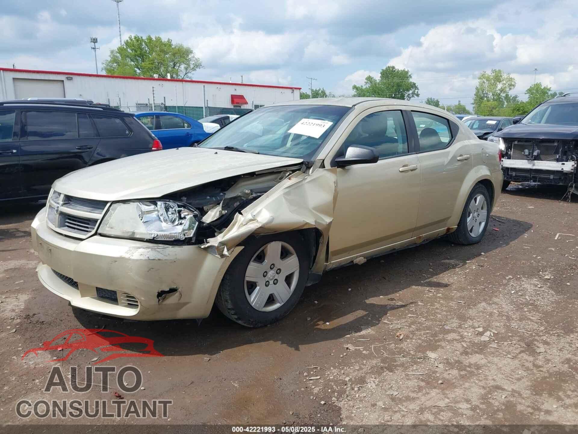 DODGE AVENGER 2010 - 1B3CC4FB9AN124312