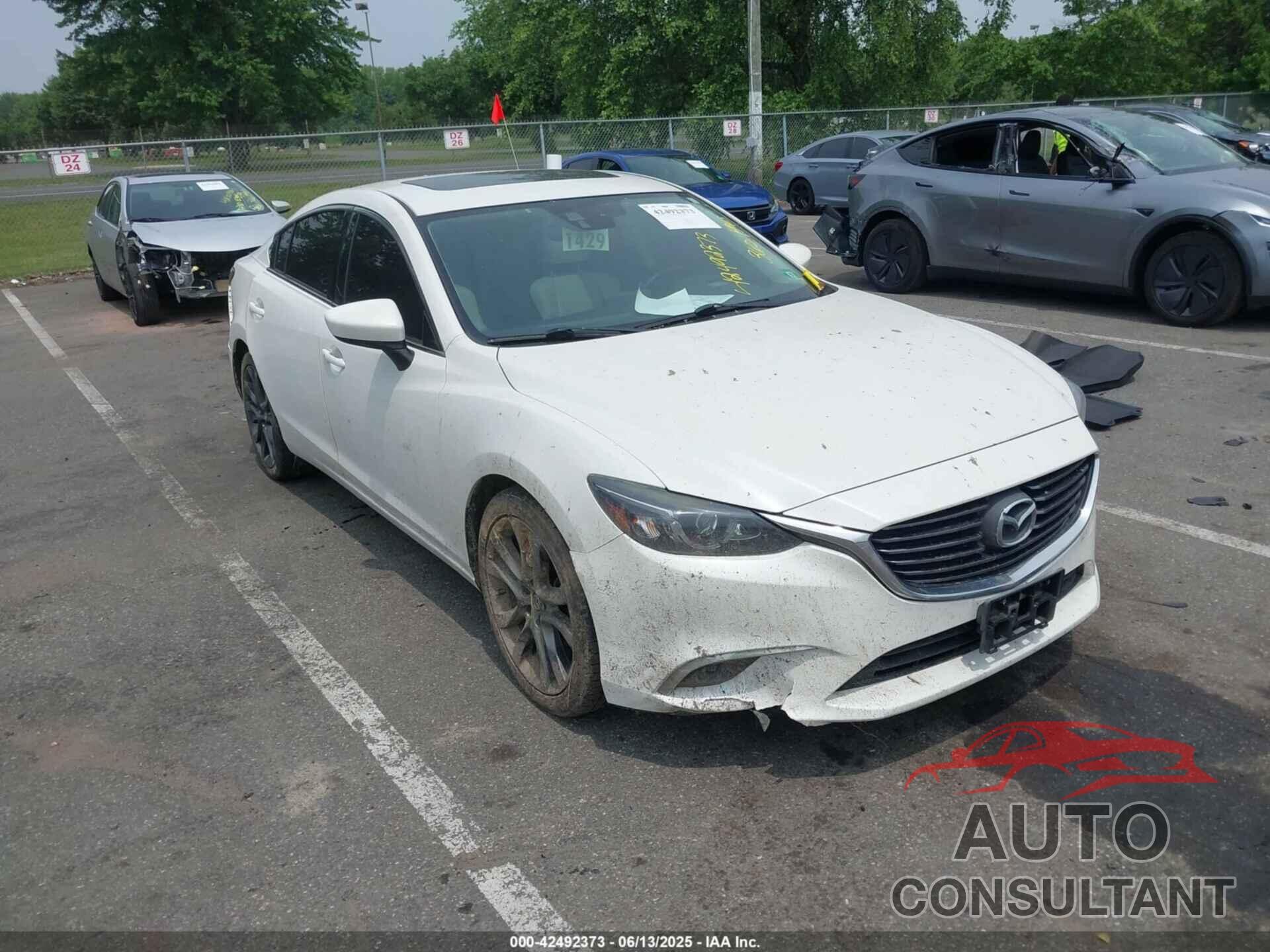 MAZDA MAZDA6 2016 - JM1GJ1W53G1462545