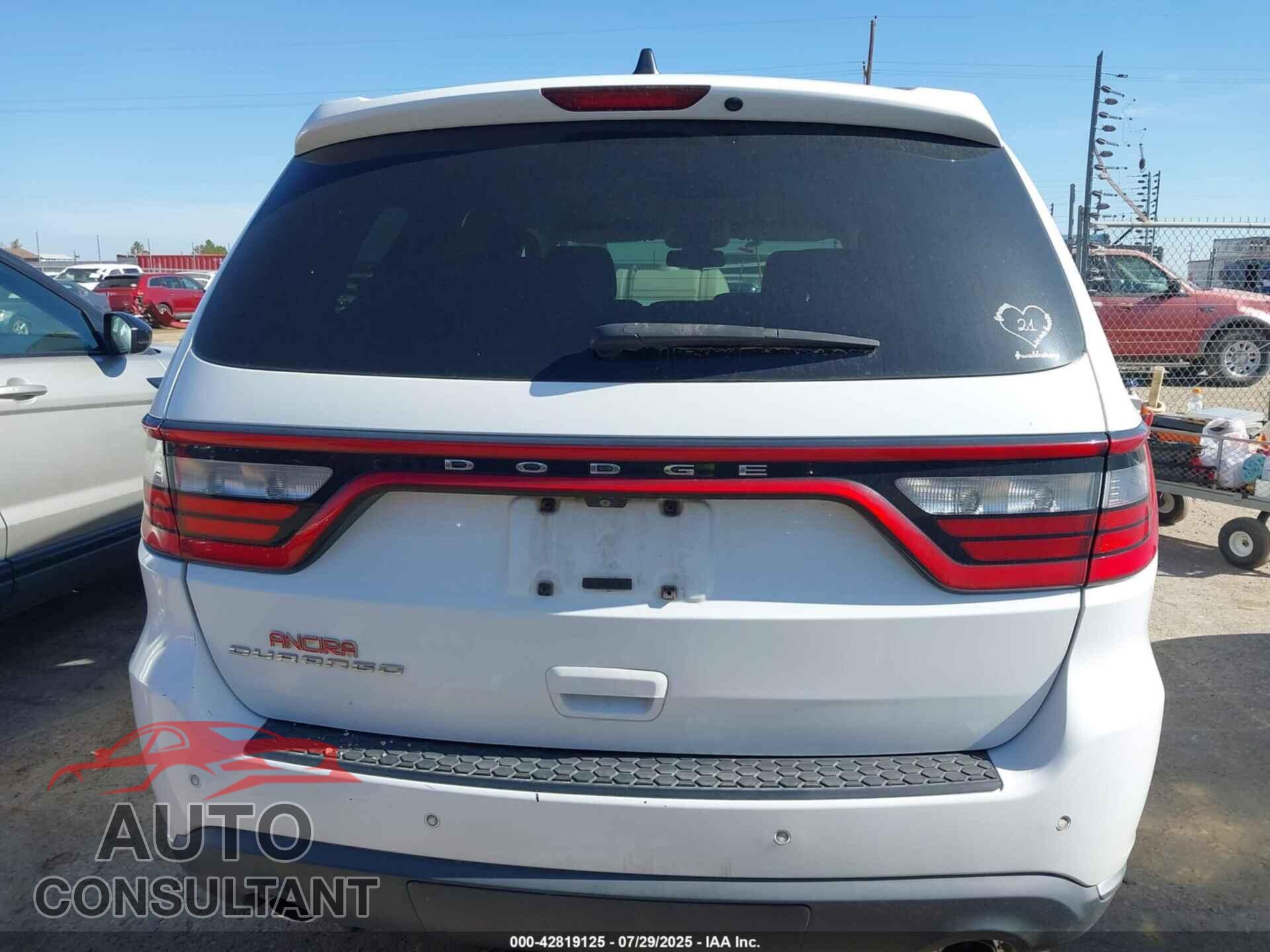 DODGE DURANGO 2014 - 1C4RDHAG8EC596549