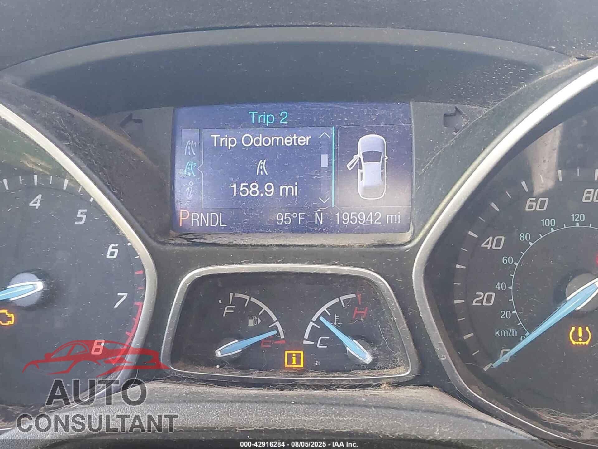 FORD FOCUS 2013 - 1FADP3F22DL123526