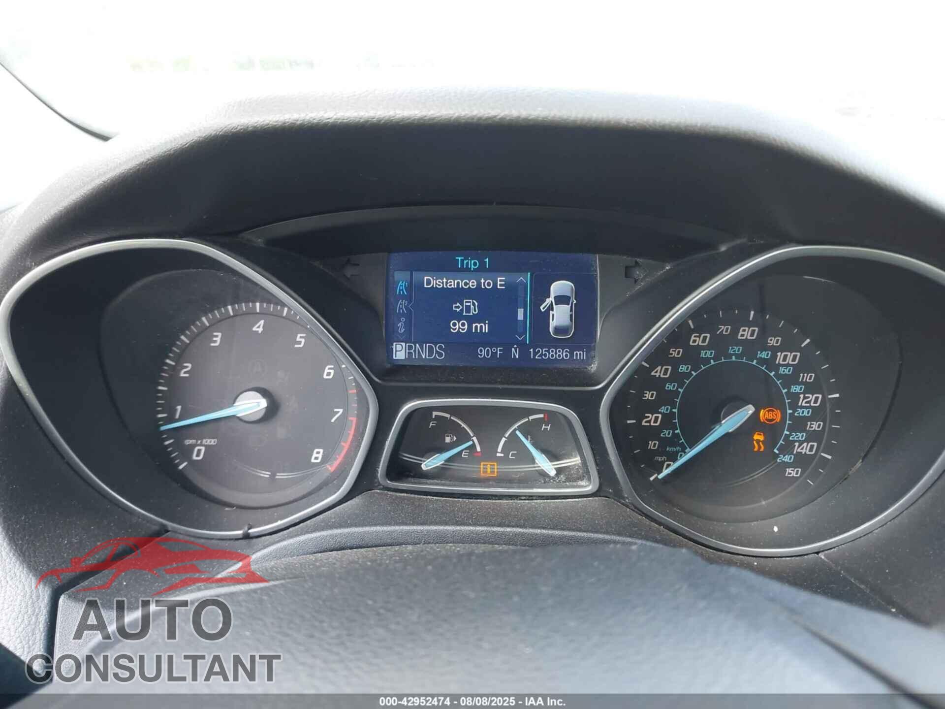FORD FOCUS 2012 - 1FAHP3F22CL421400