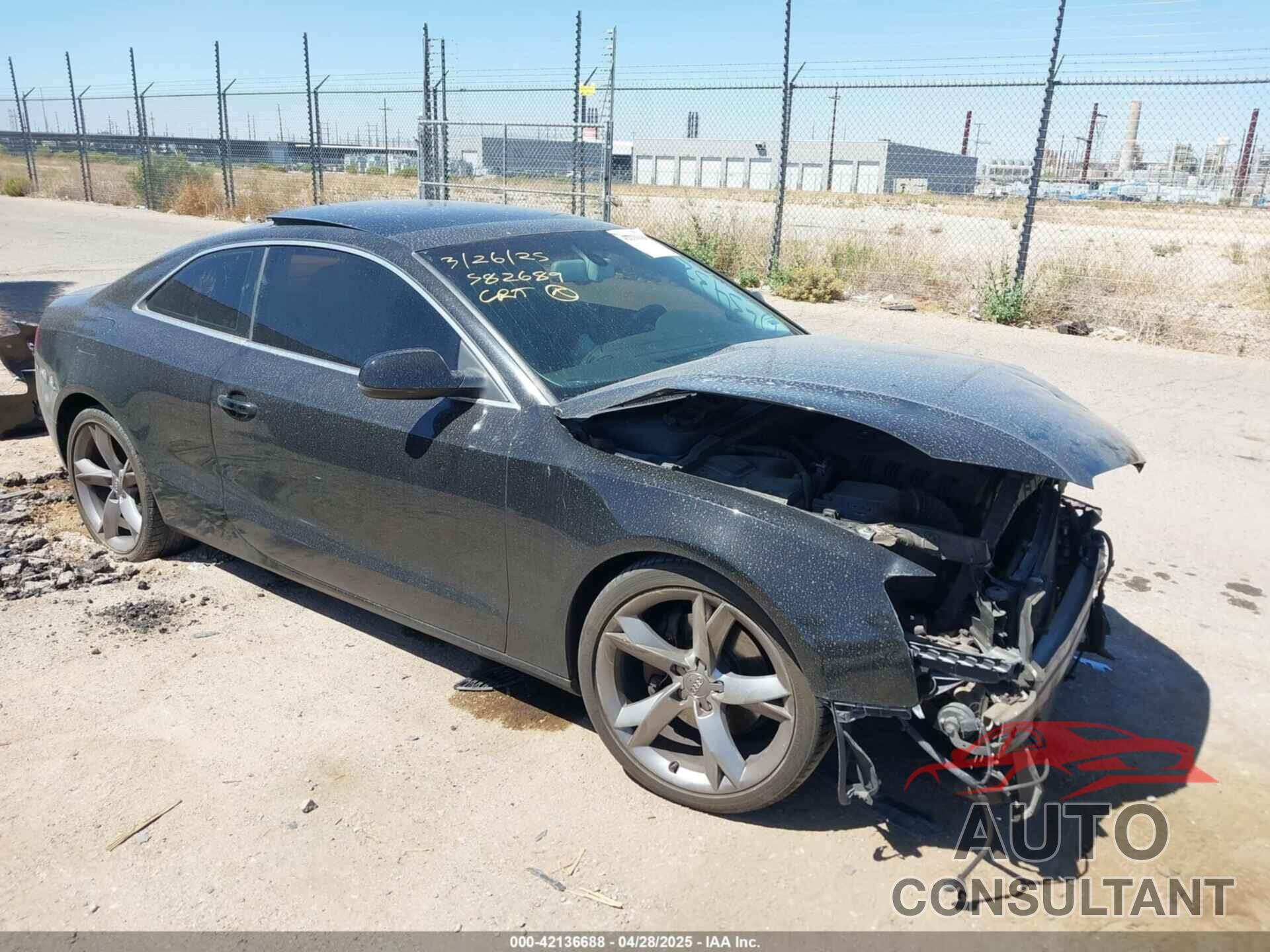 AUDI A5 2012 - WAULFAFR6CA023432