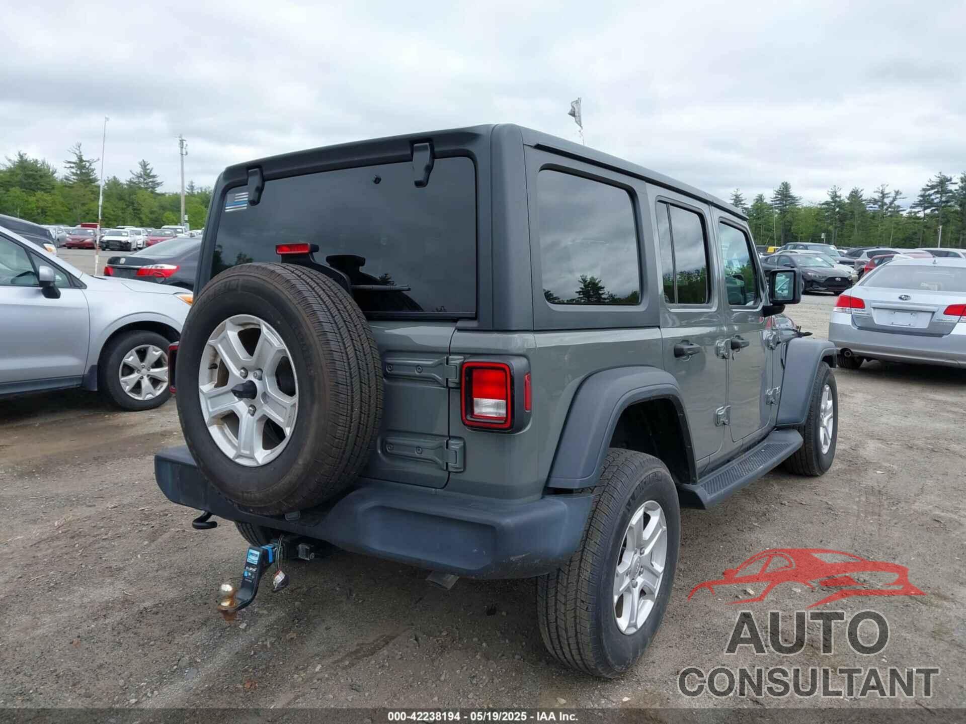 JEEP WRANGLER UNLIMITED 2020 - 1C4HJXDG5LW187222