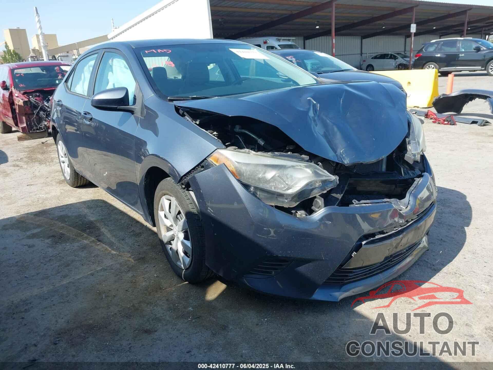 TOYOTA COROLLA 2016 - 5YFBURHEXGP391045