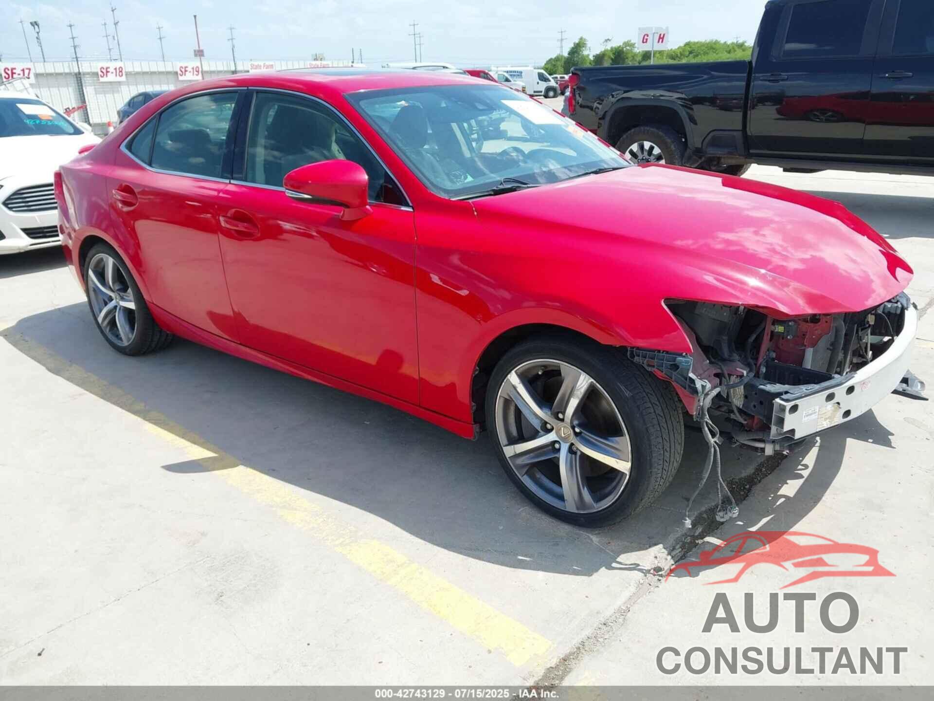 LEXUS IS 300 2018 - JTHBA1D29J5071899