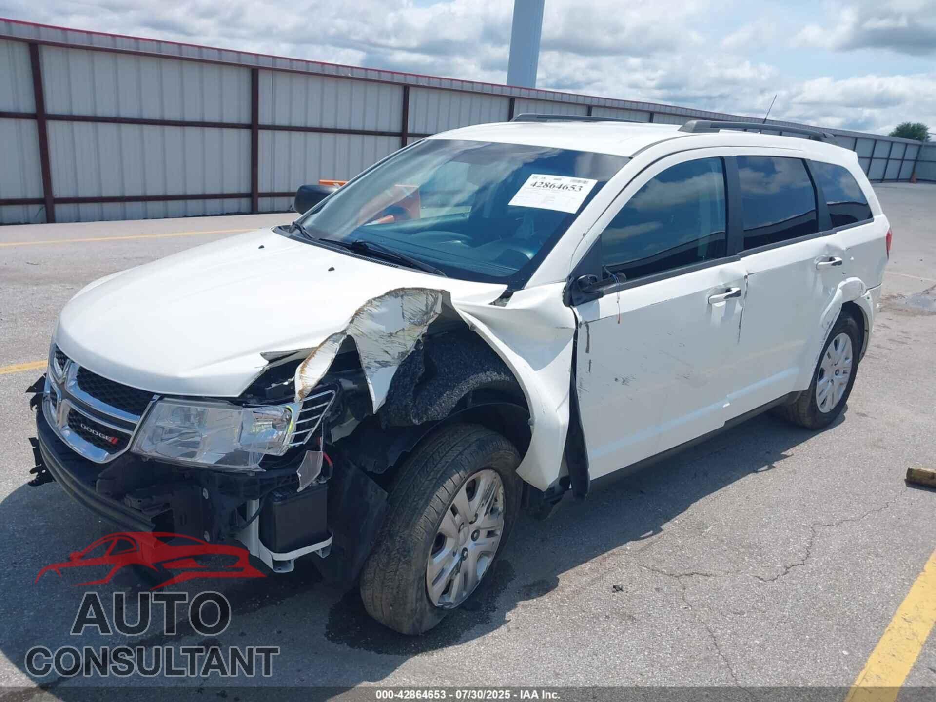 DODGE JOURNEY 2017 - 3C4PDCAB9HT519843