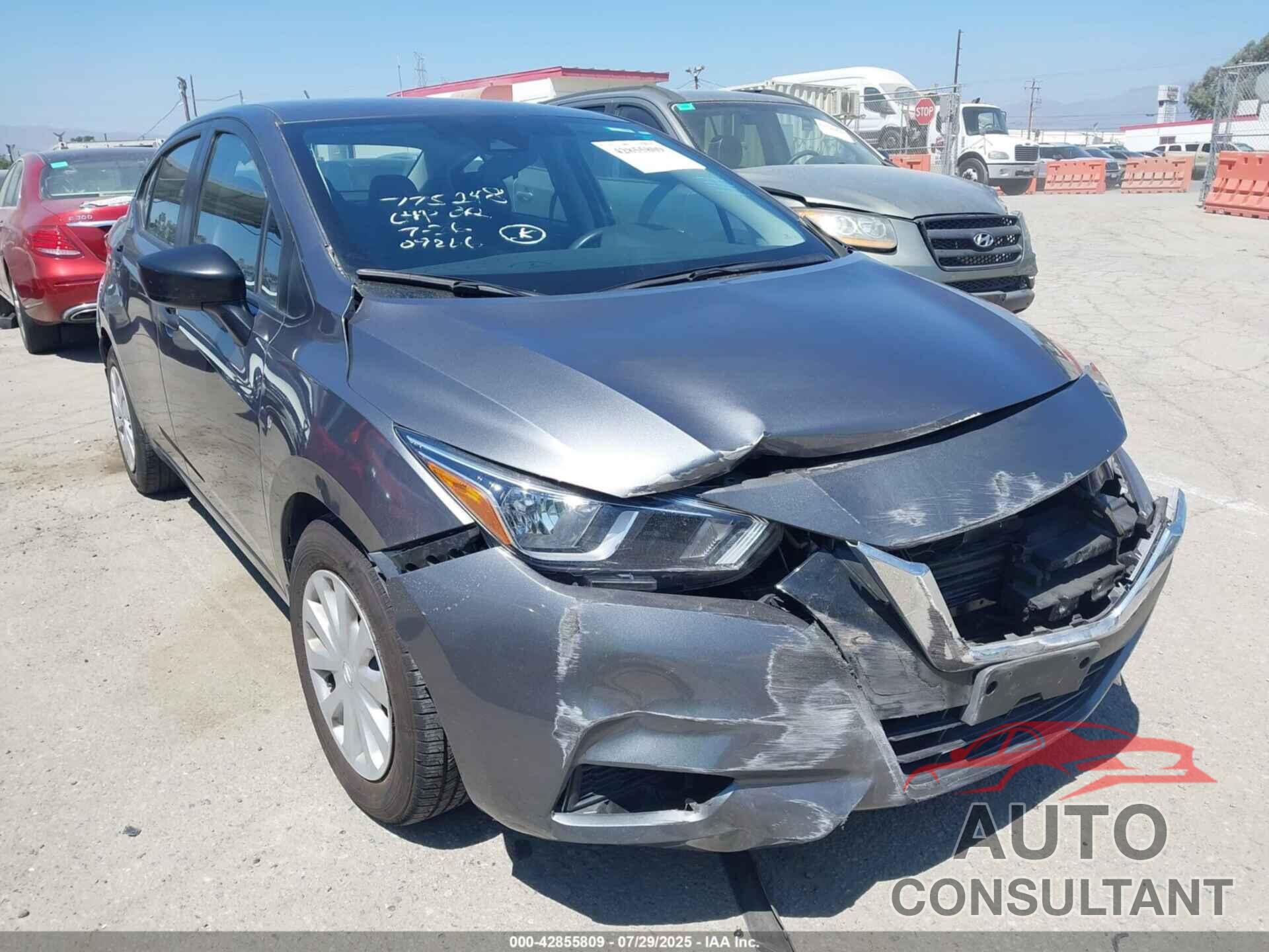 NISSAN VERSA 2022 - 3N1CN8DV7NL848196