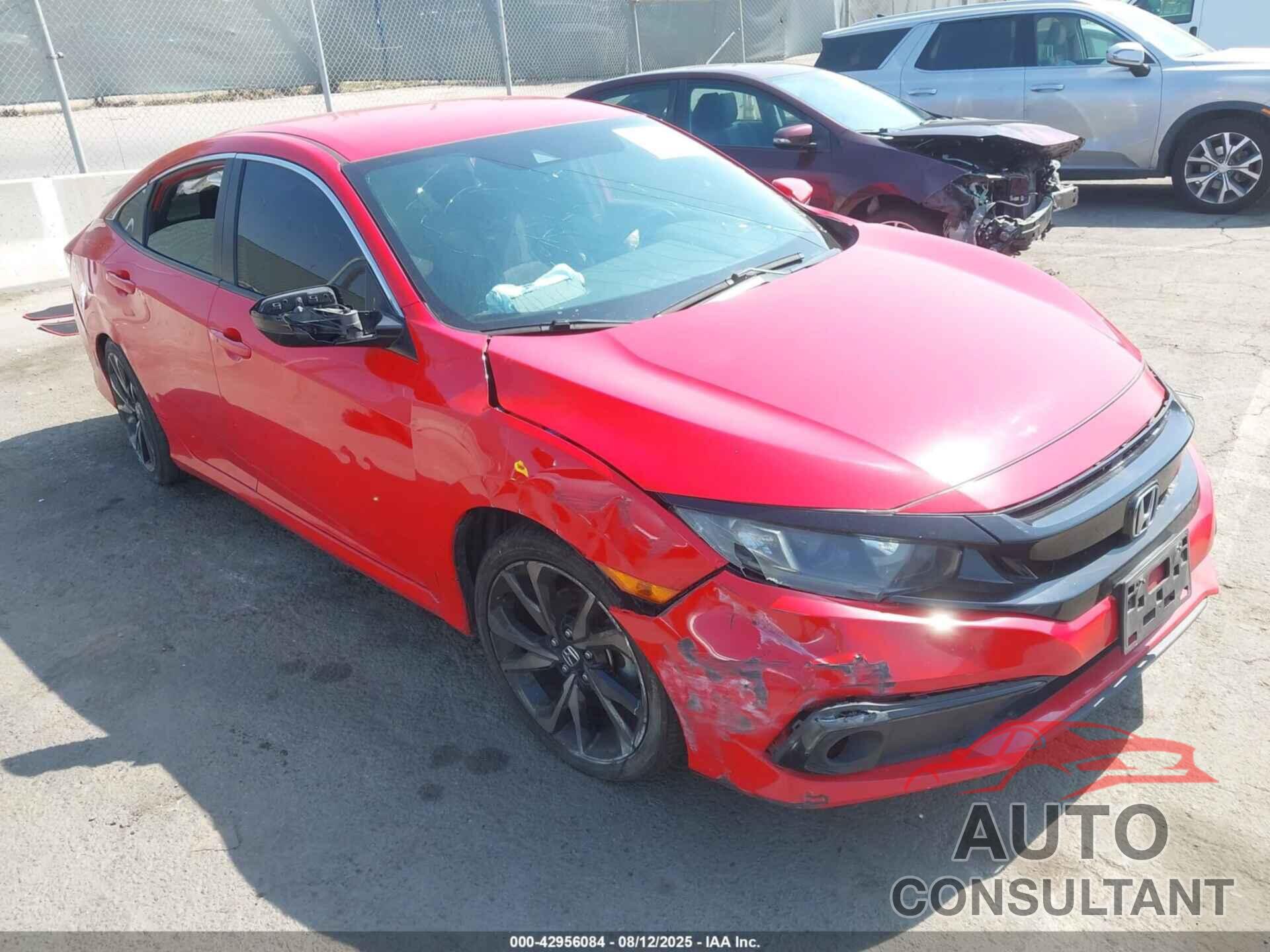 HONDA CIVIC 2020 - 2HGFC2F8XLH509444