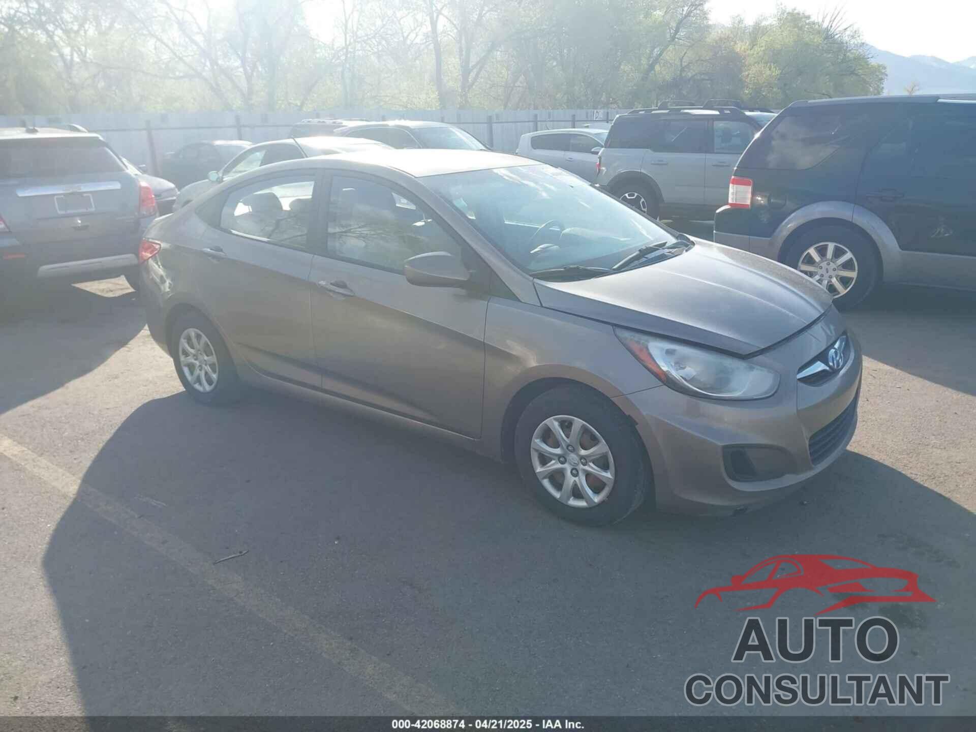 HYUNDAI ACCENT 2012 - KMHCT4AE0CU131640